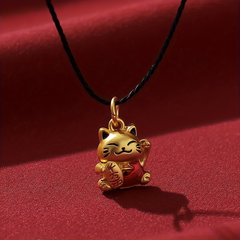 Collar de la Fortuna Maneki-Neko