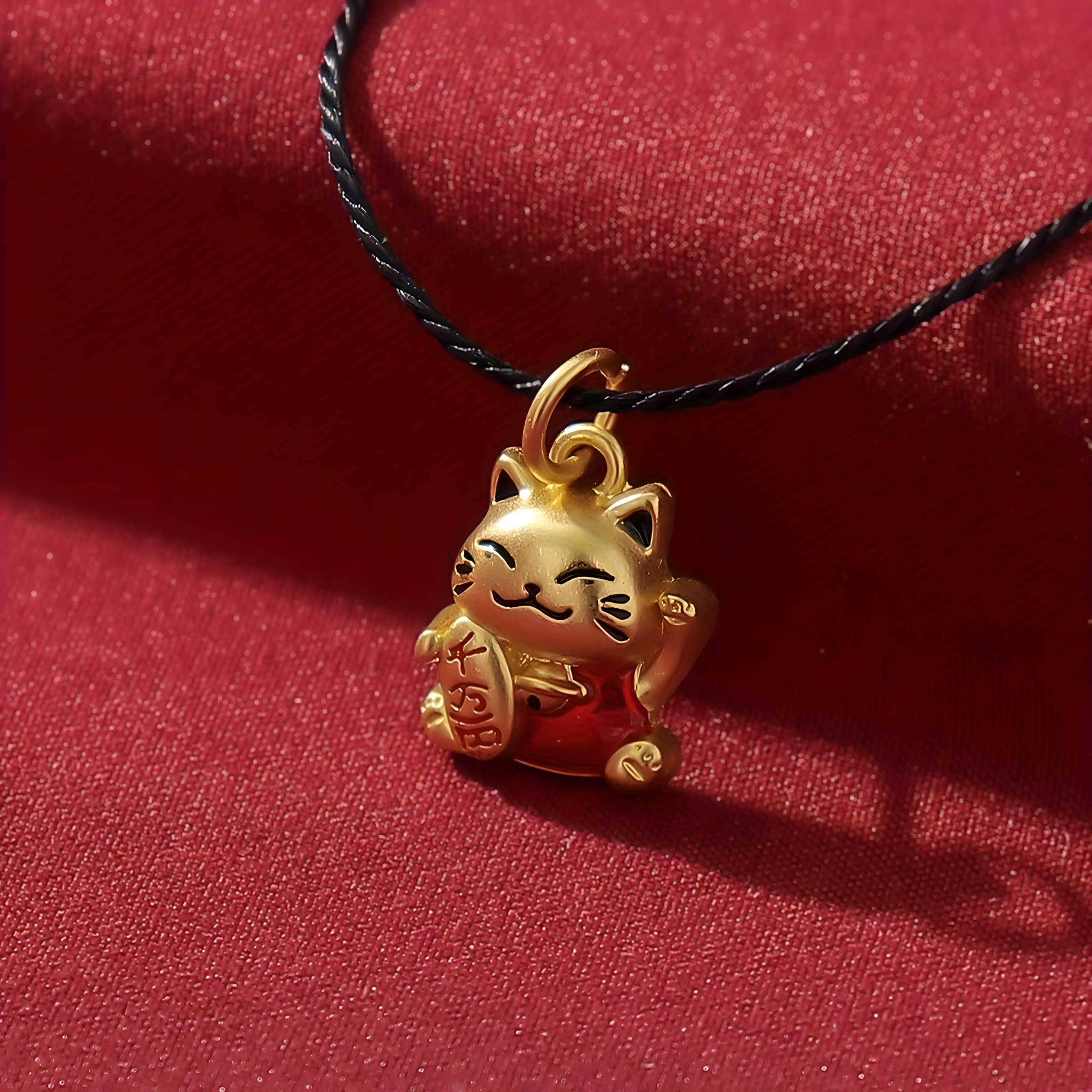 Collar de la Fortuna Maneki-Neko