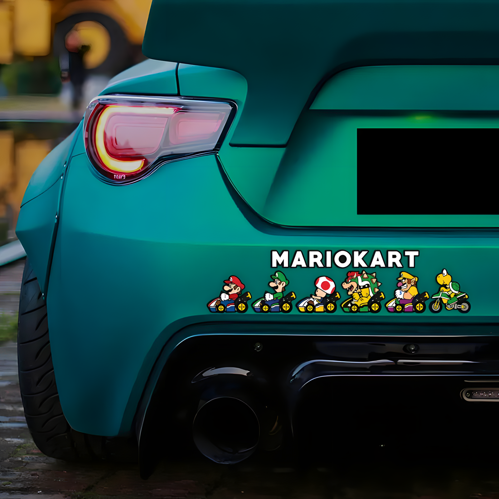 Sticker de Mario Kart