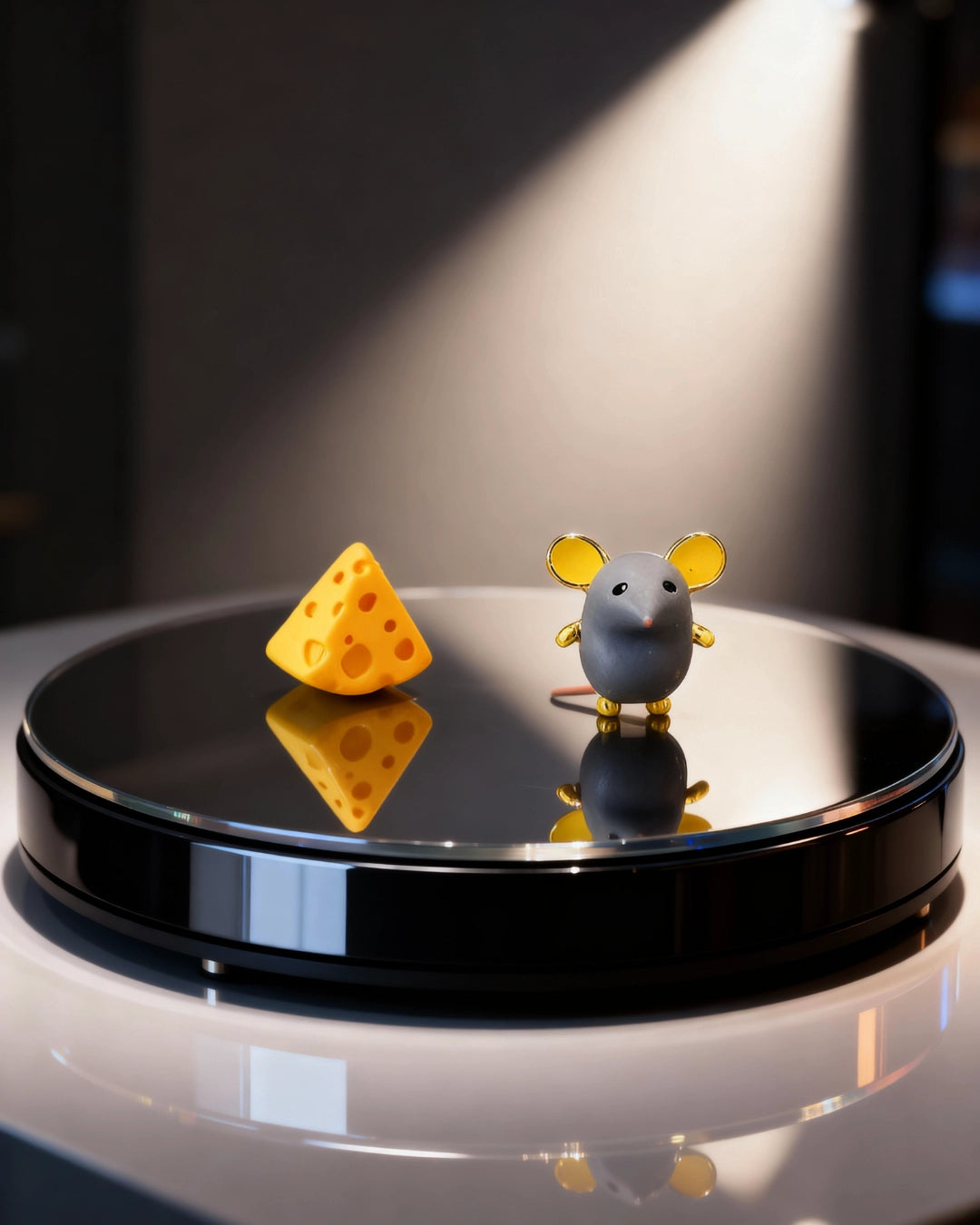 Aretes Ratón y Quesito