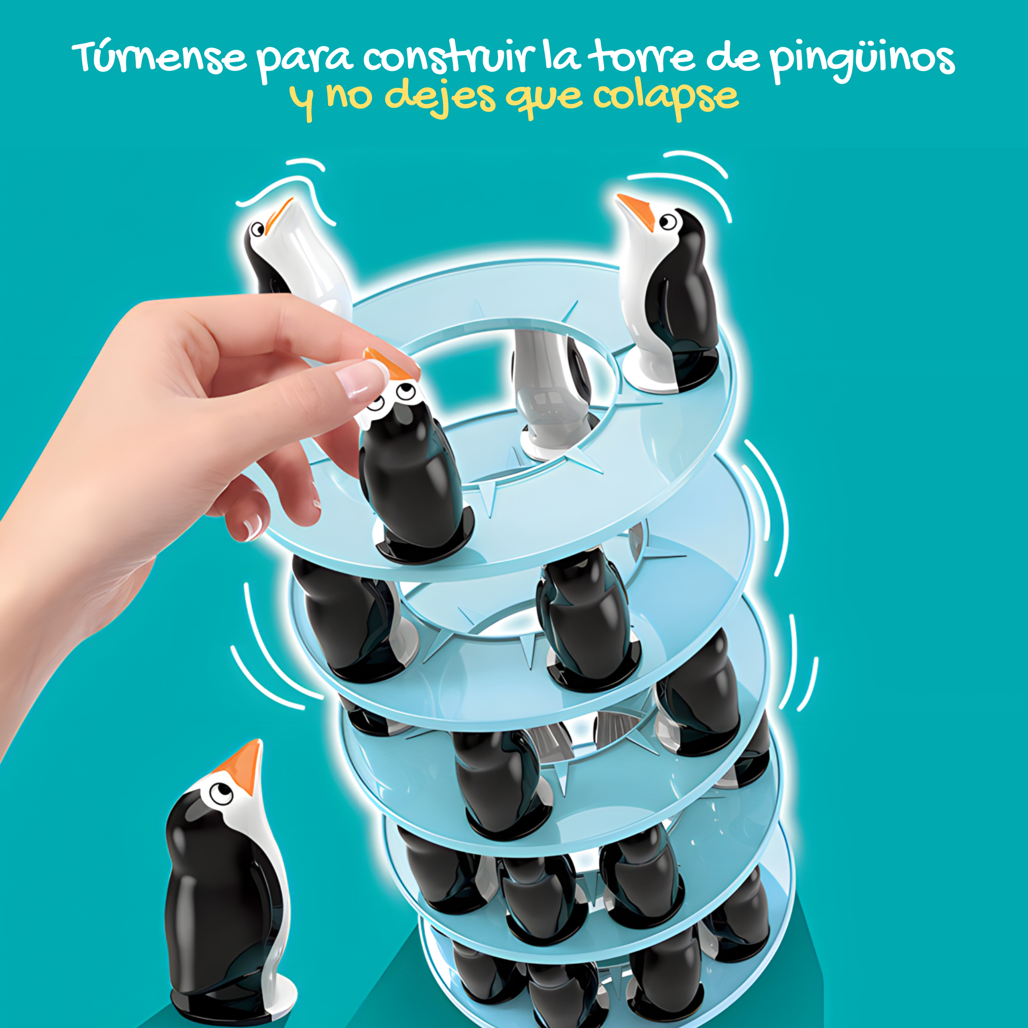 Juego Torre de Pingüinos