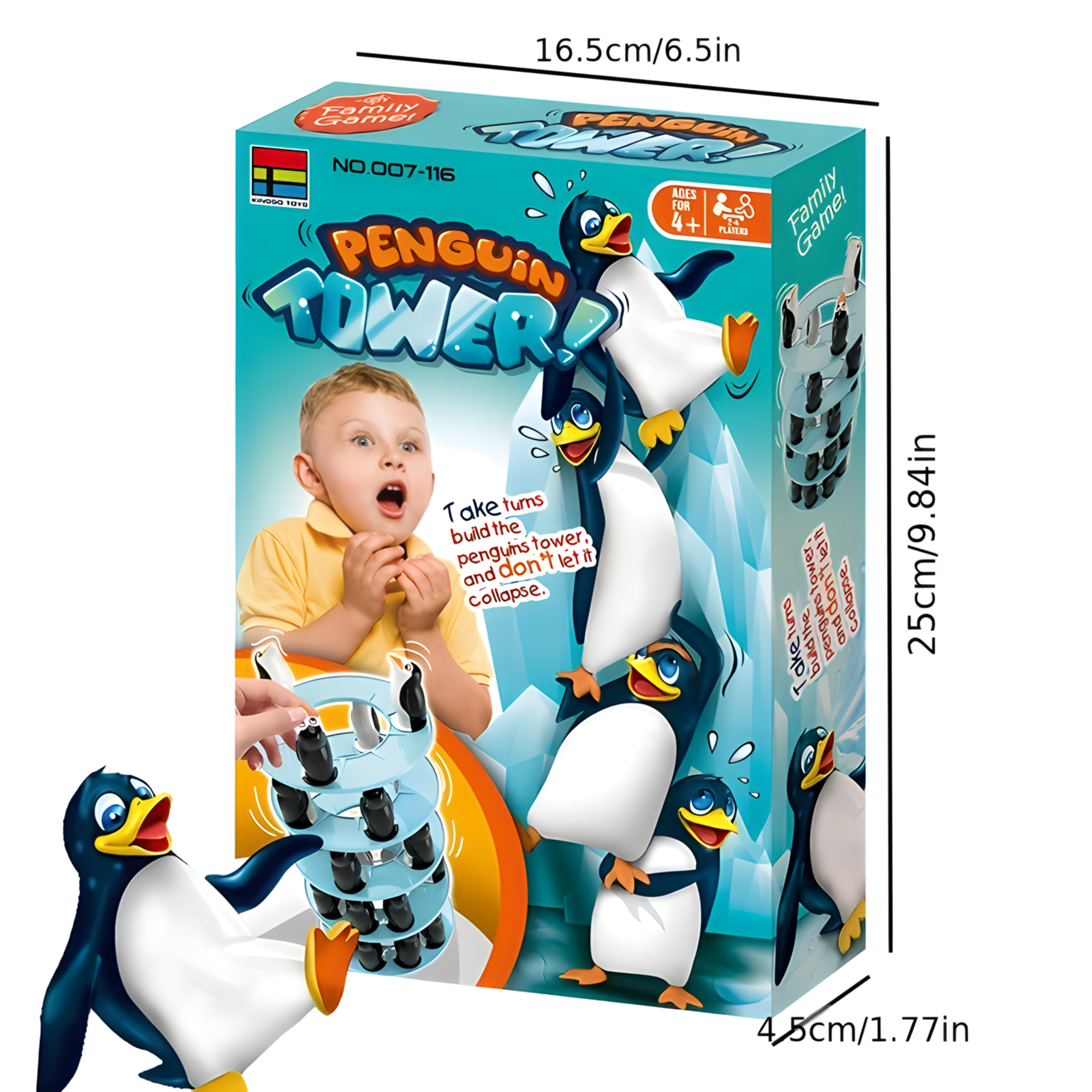 Juego Torre de Pingüinos