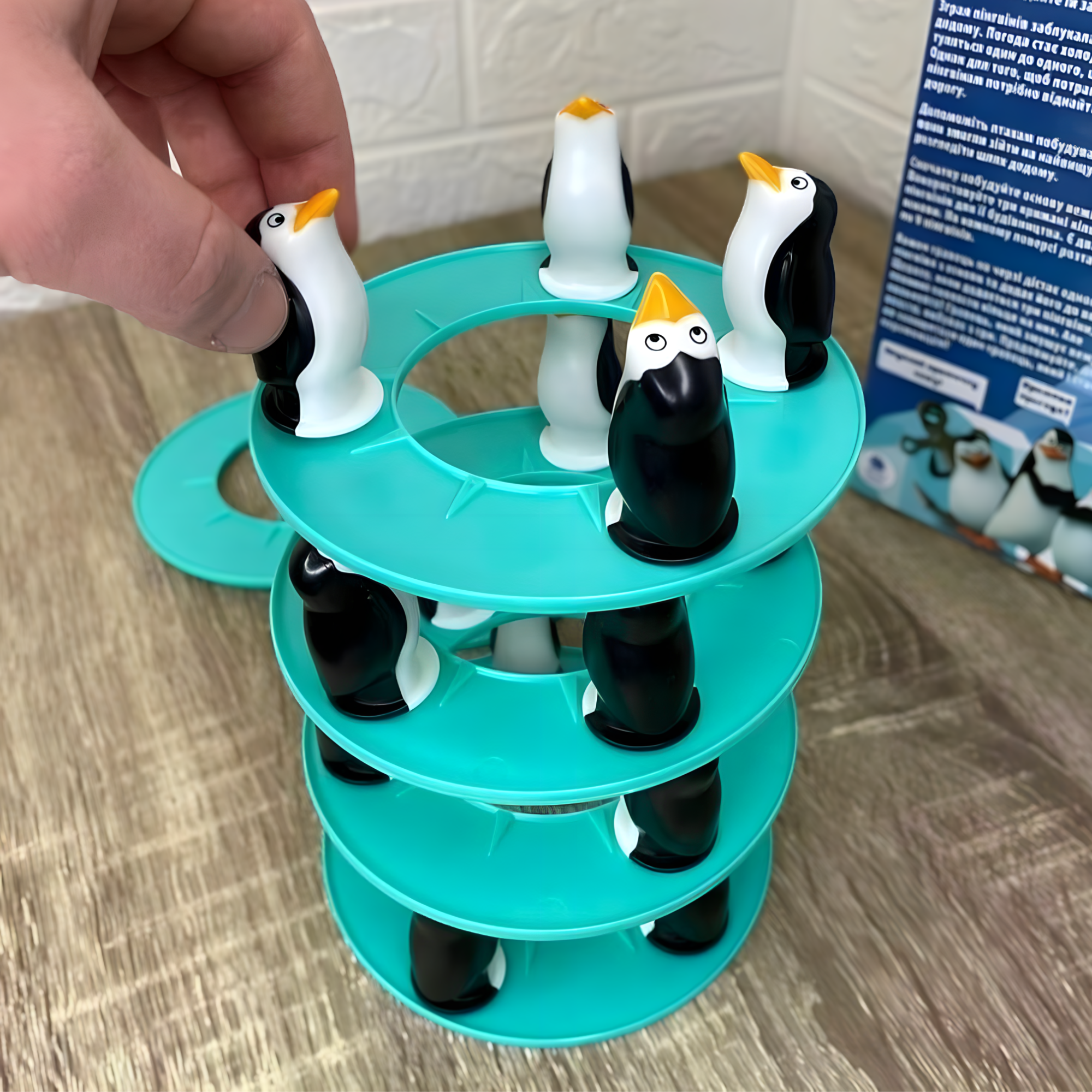 Juego Torre de Pingüinos
