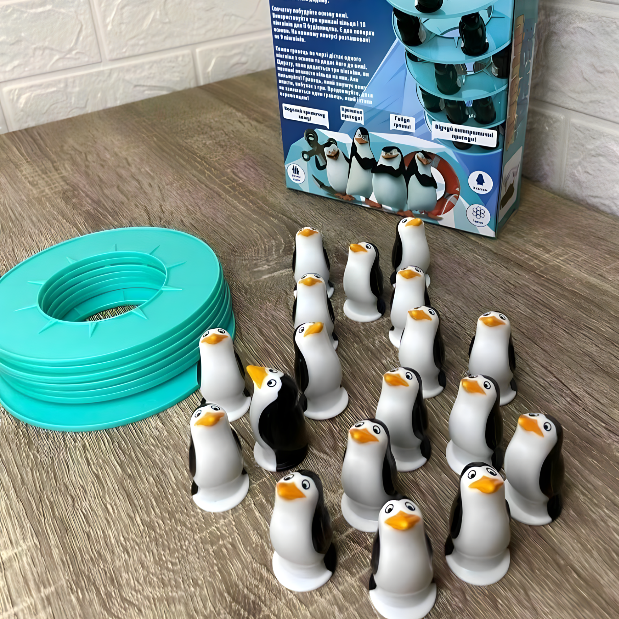 Juego Torre de Pingüinos