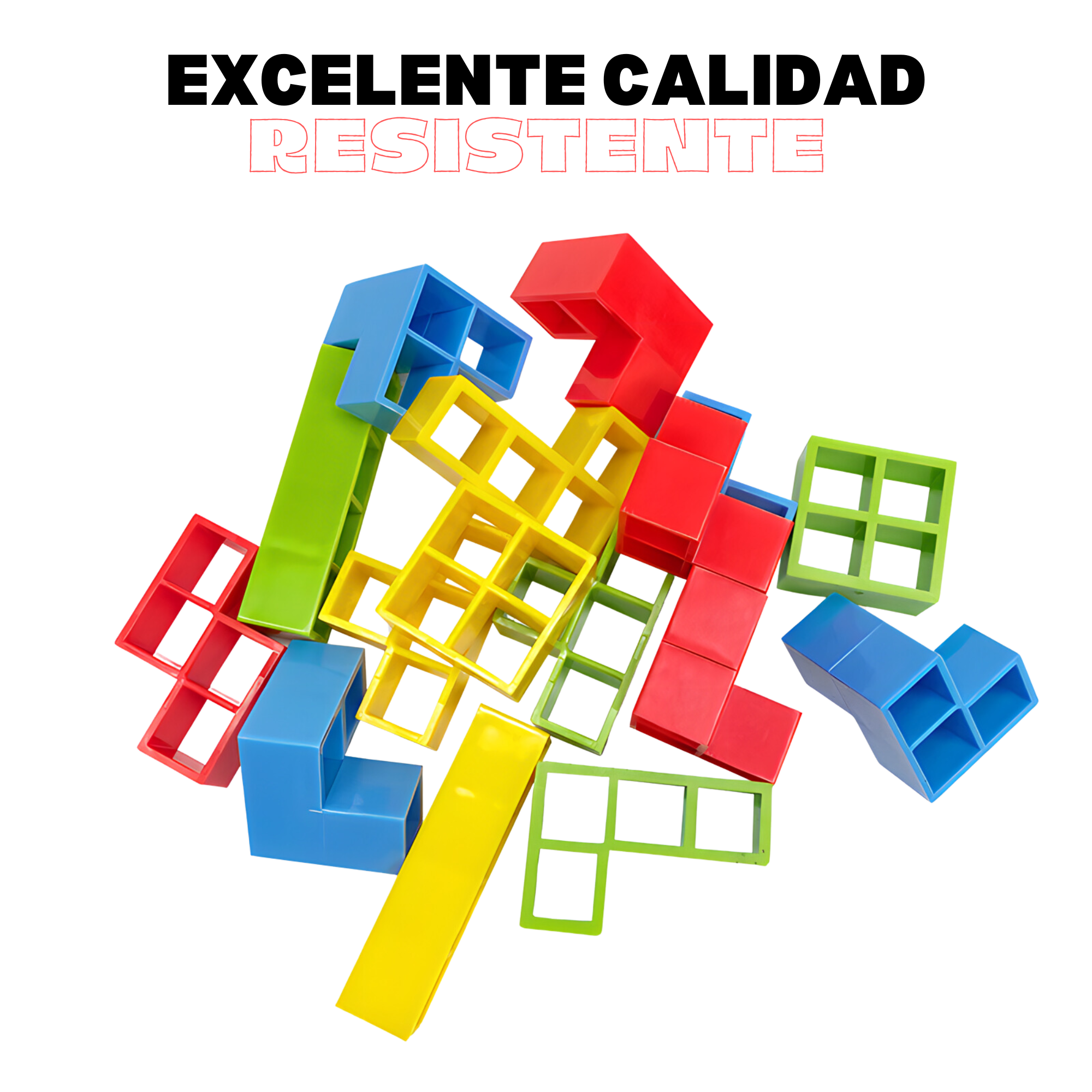 Juego Torre de Equilibrio - 48 Piezas