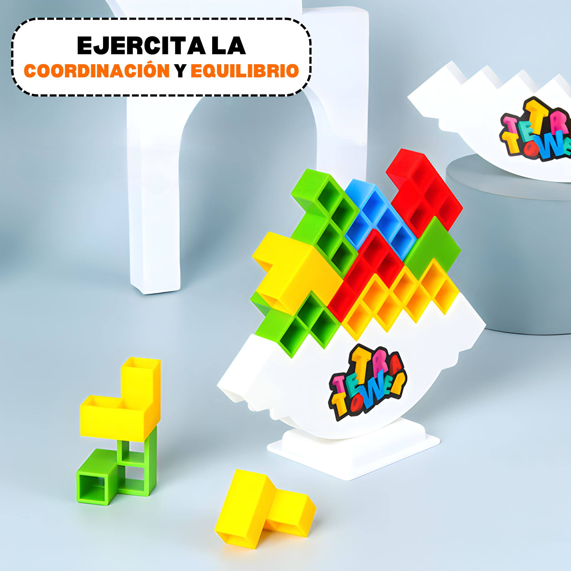 Juego Torre de Equilibrio - 48 Piezas