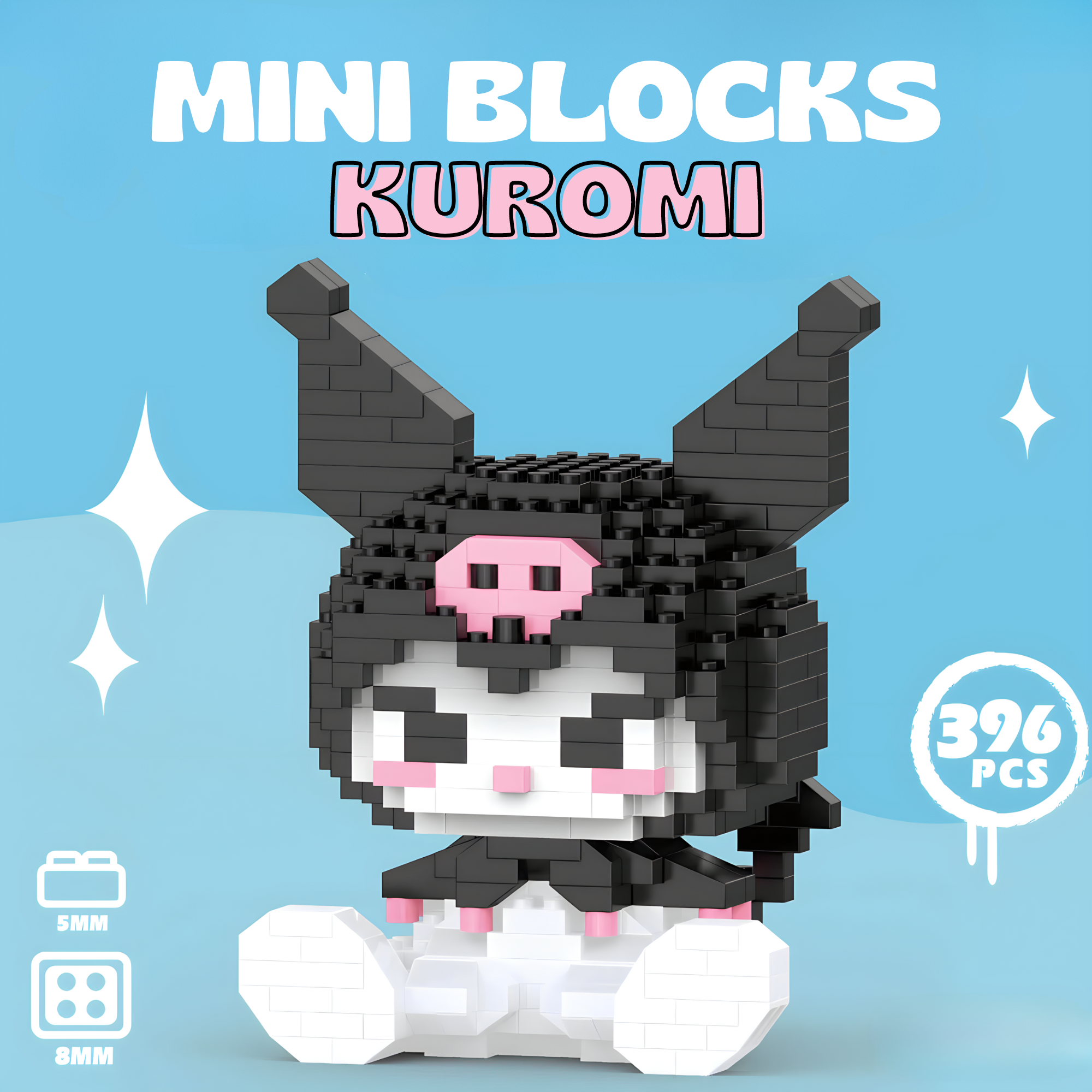 Miniblocks Kuromi y My Melody
