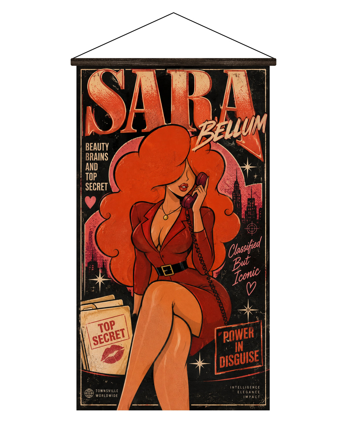 Posters Chicas Icónicas – Caricaturas de los 90