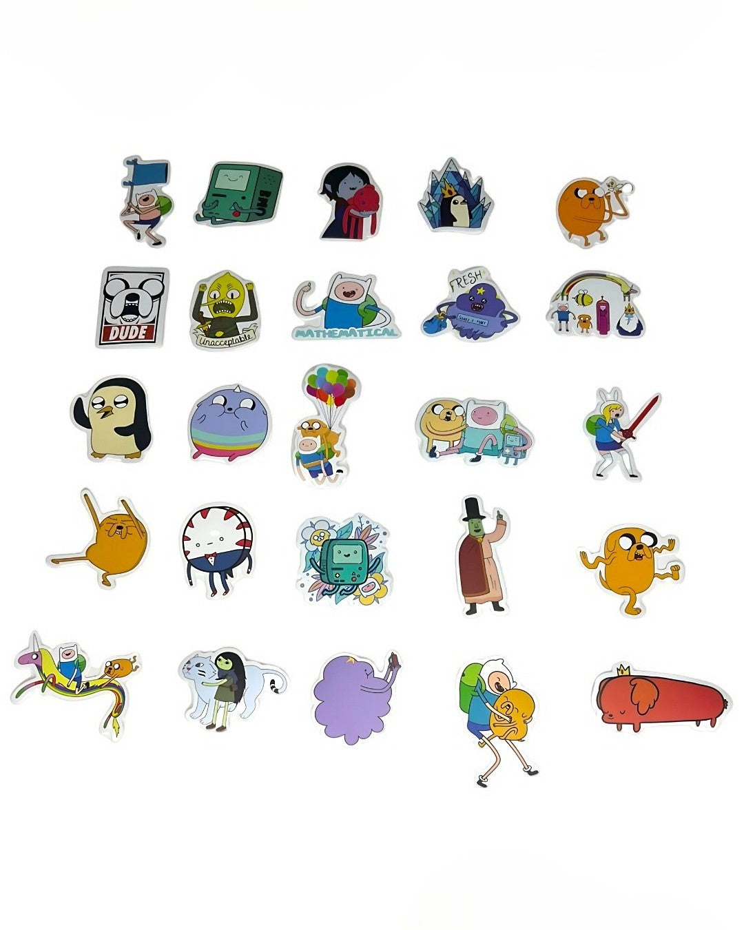Paquete de 100 Stickers Hora de Aventura