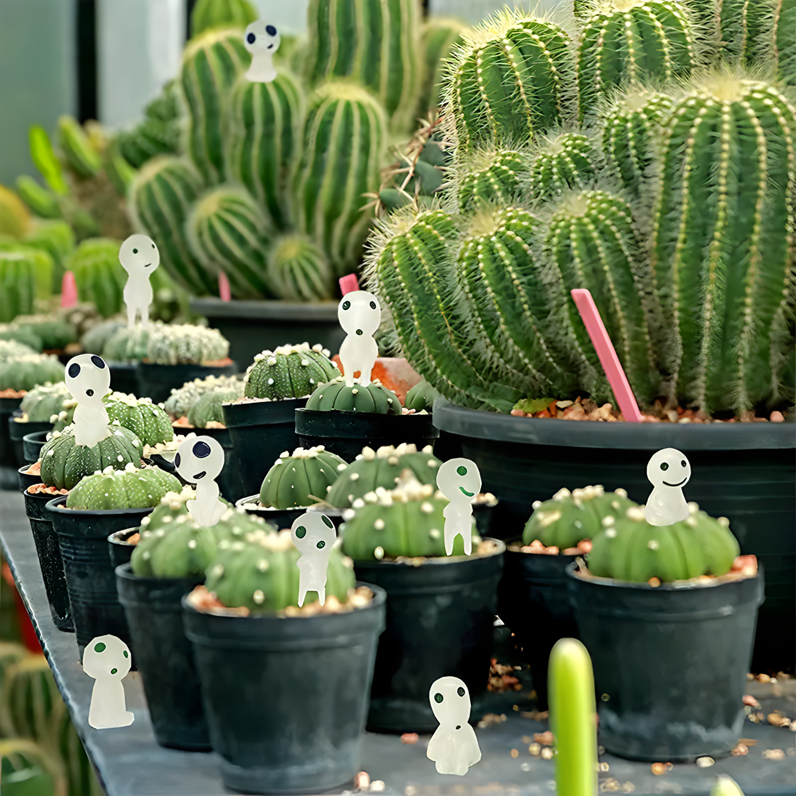 Accesorios de Fantasmitas Luminosos - 10 Unidades