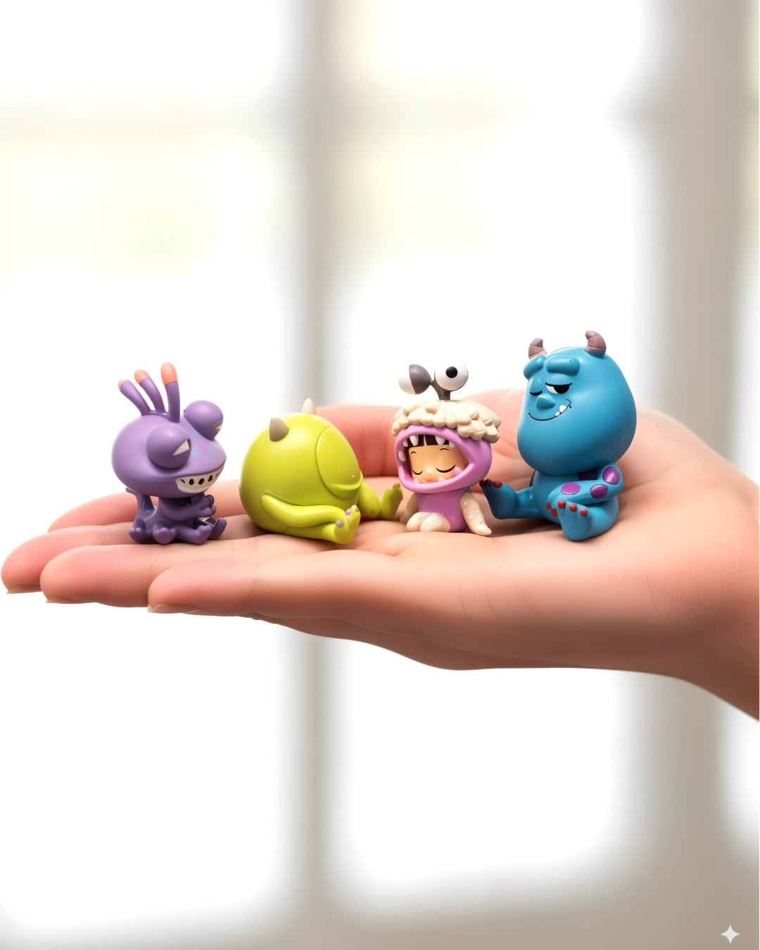 Set Monster Inc - Edición Disney/Pixar (4 Piezas)