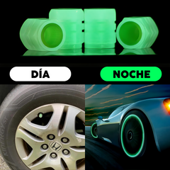 Válvulas Fosforescentes para Llantas