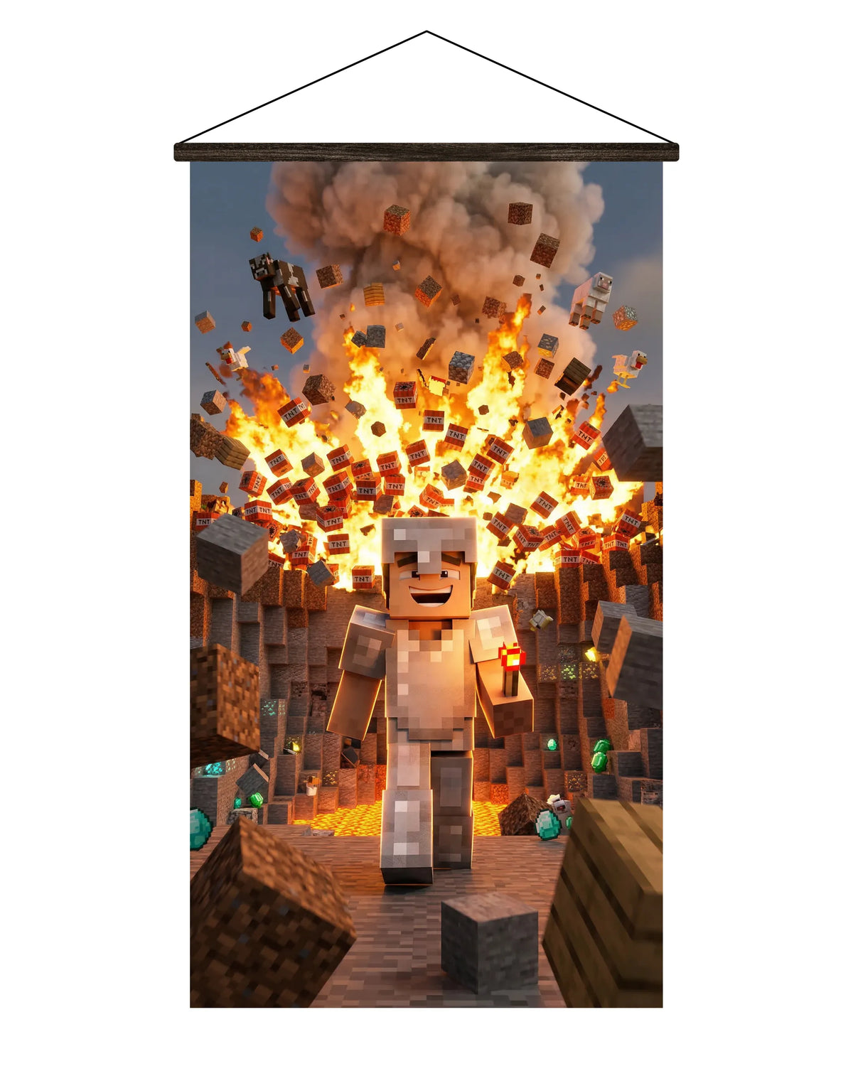 Minecraft Checkpoint Poster Pósters Minecraft – Edición Limitada – Poki