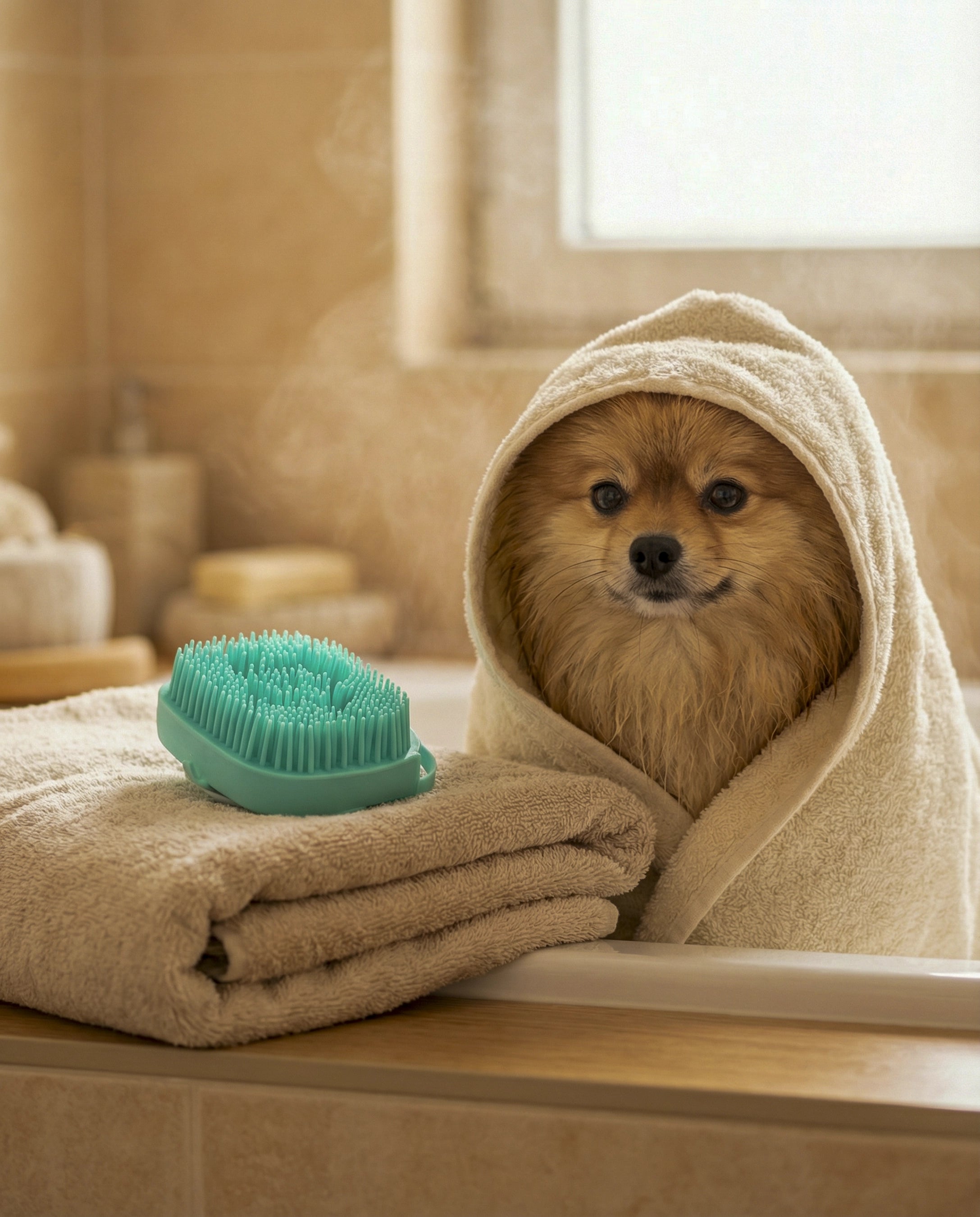 Cepillo Scrubby – Frota, enjuaga, sonríe