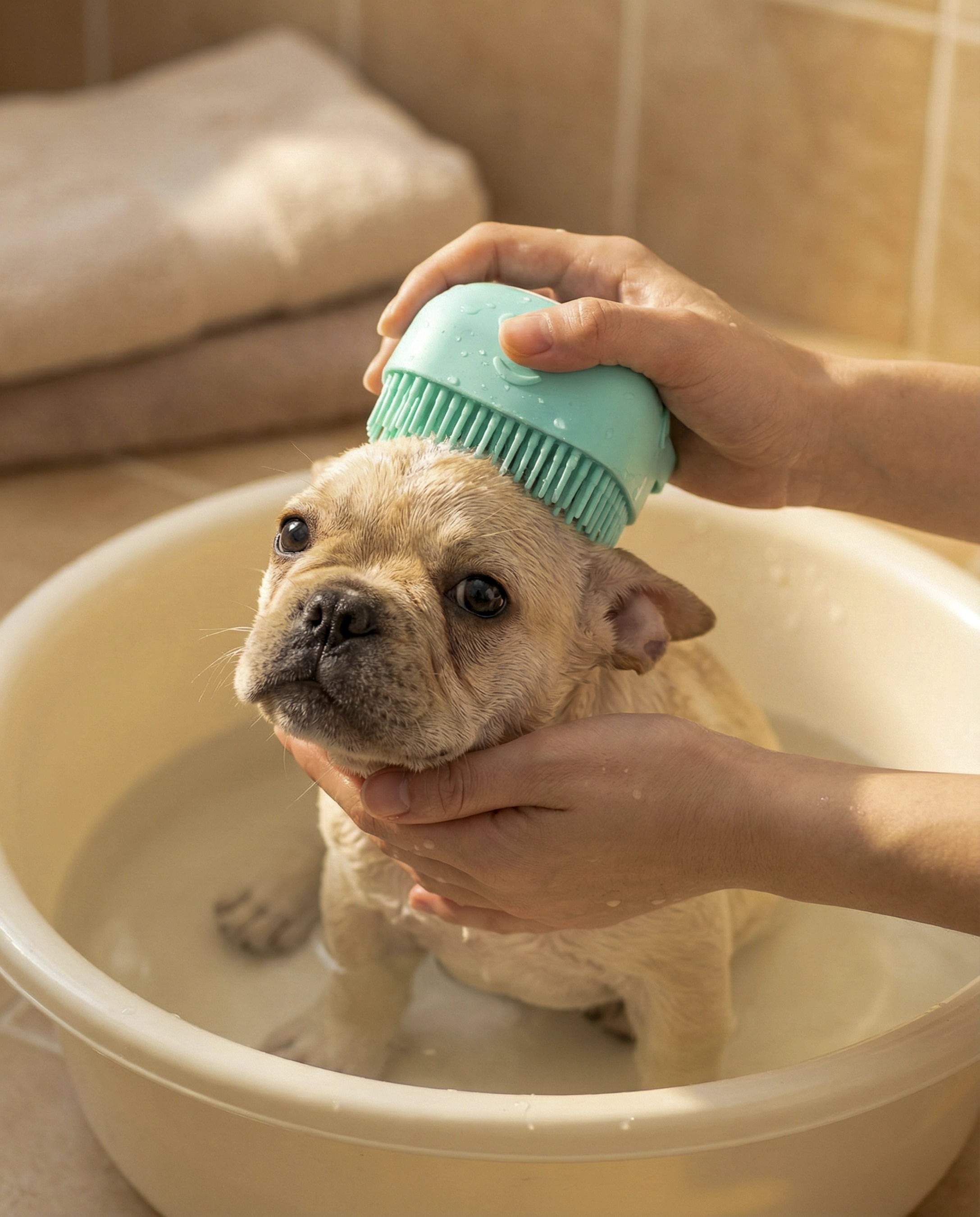 Cepillo Scrubby – Frota, enjuaga, sonríe