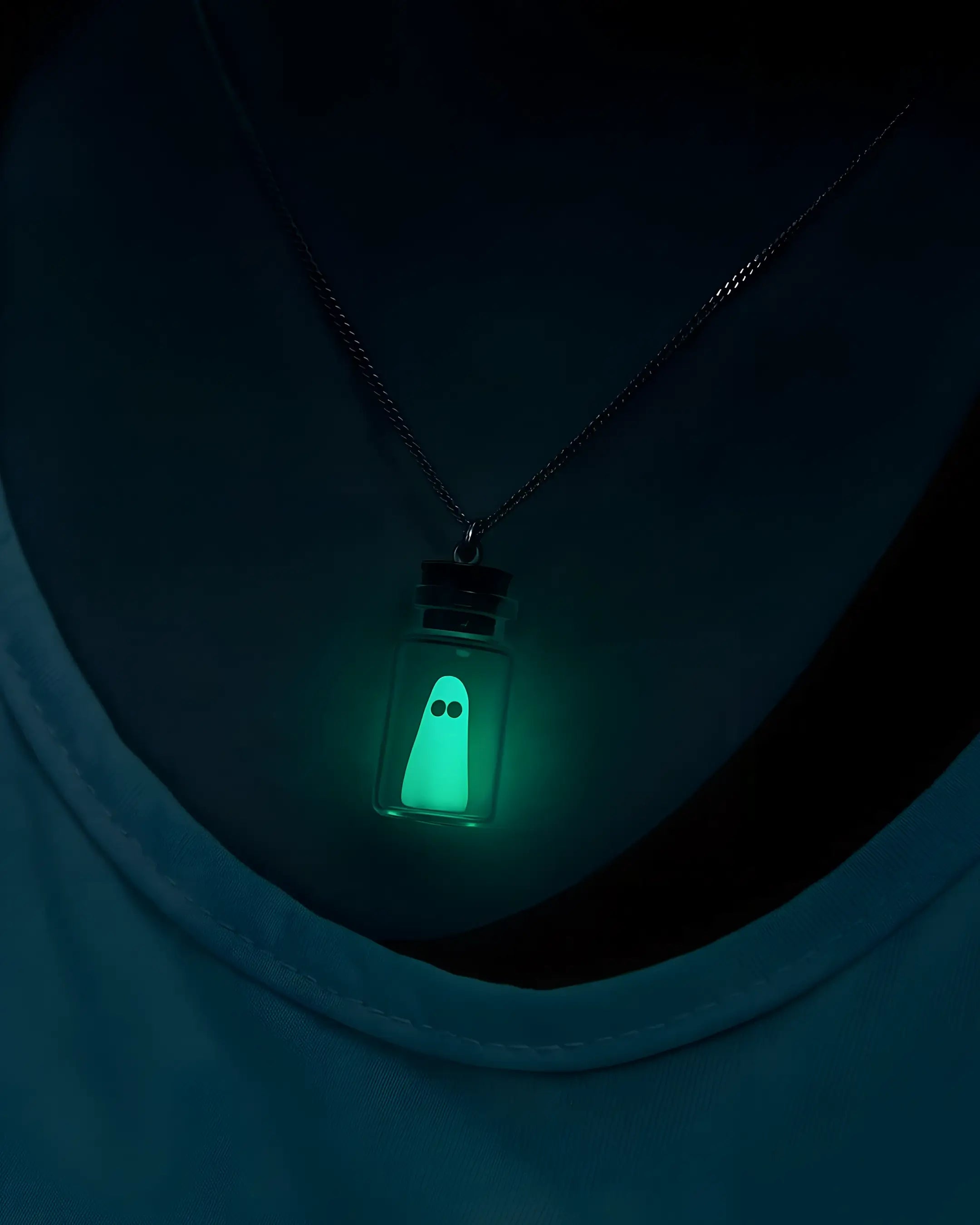 Collar Fantasmita Luminoso