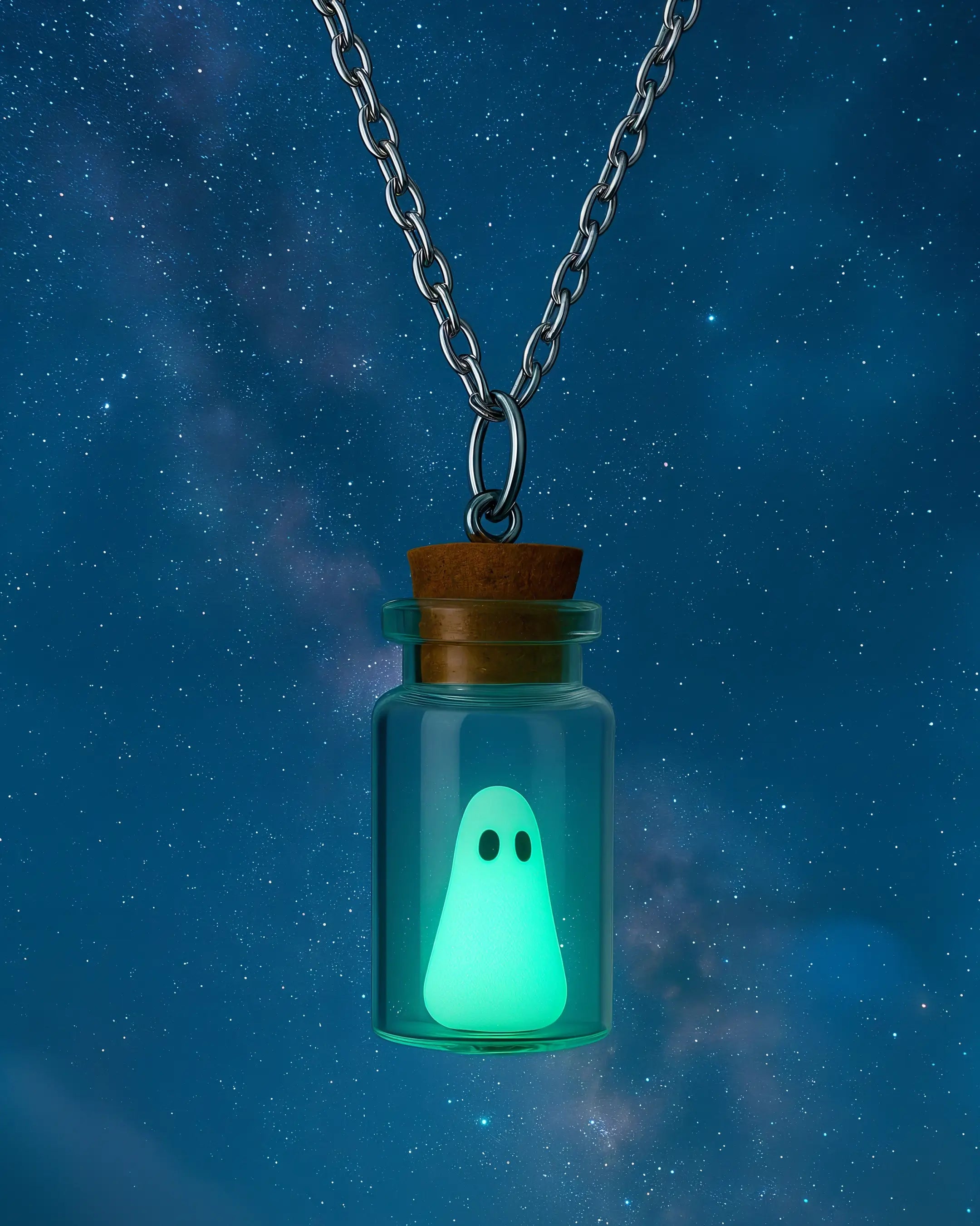 Collar Fantasmita Luminoso