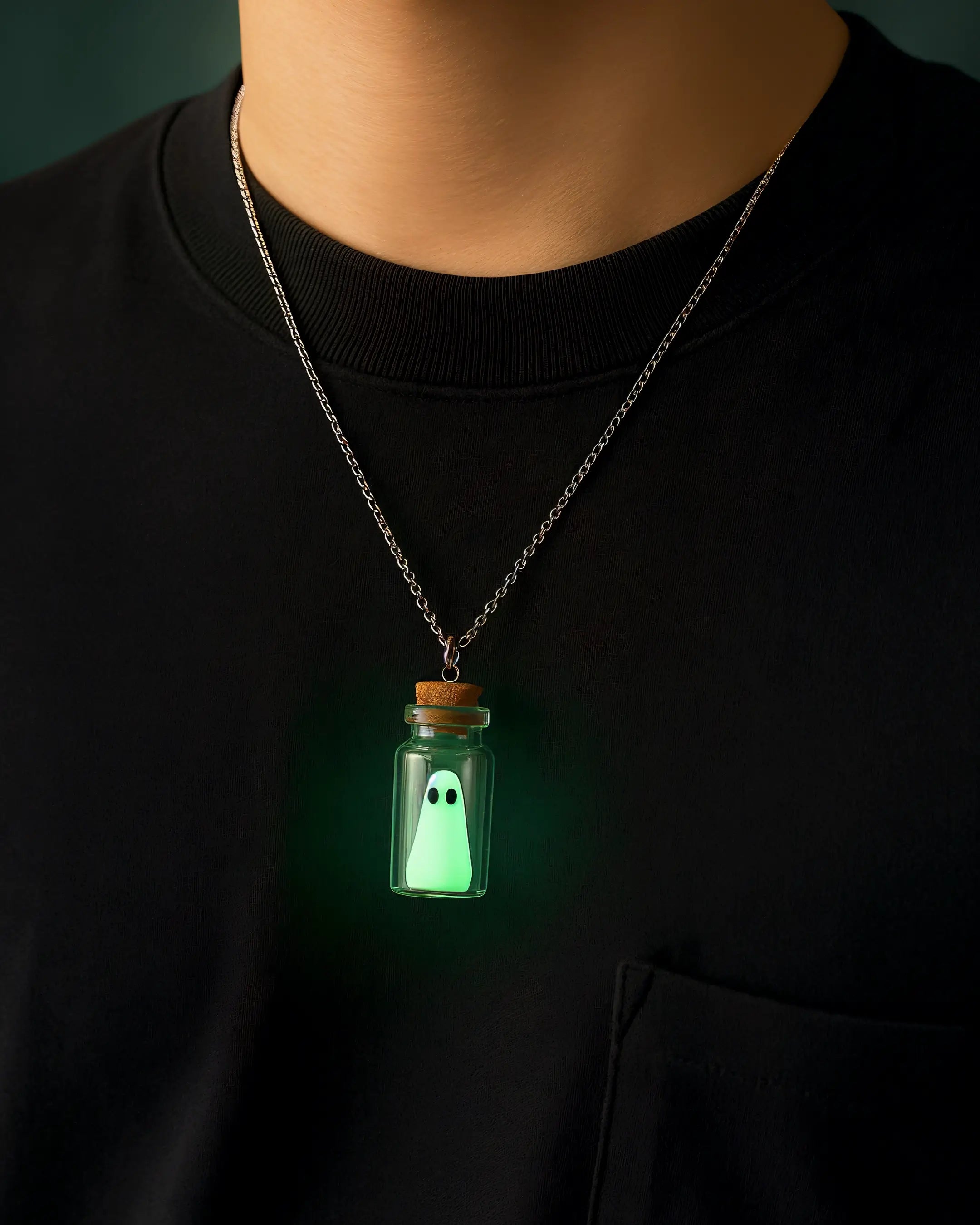 Collar Fantasmita Luminoso