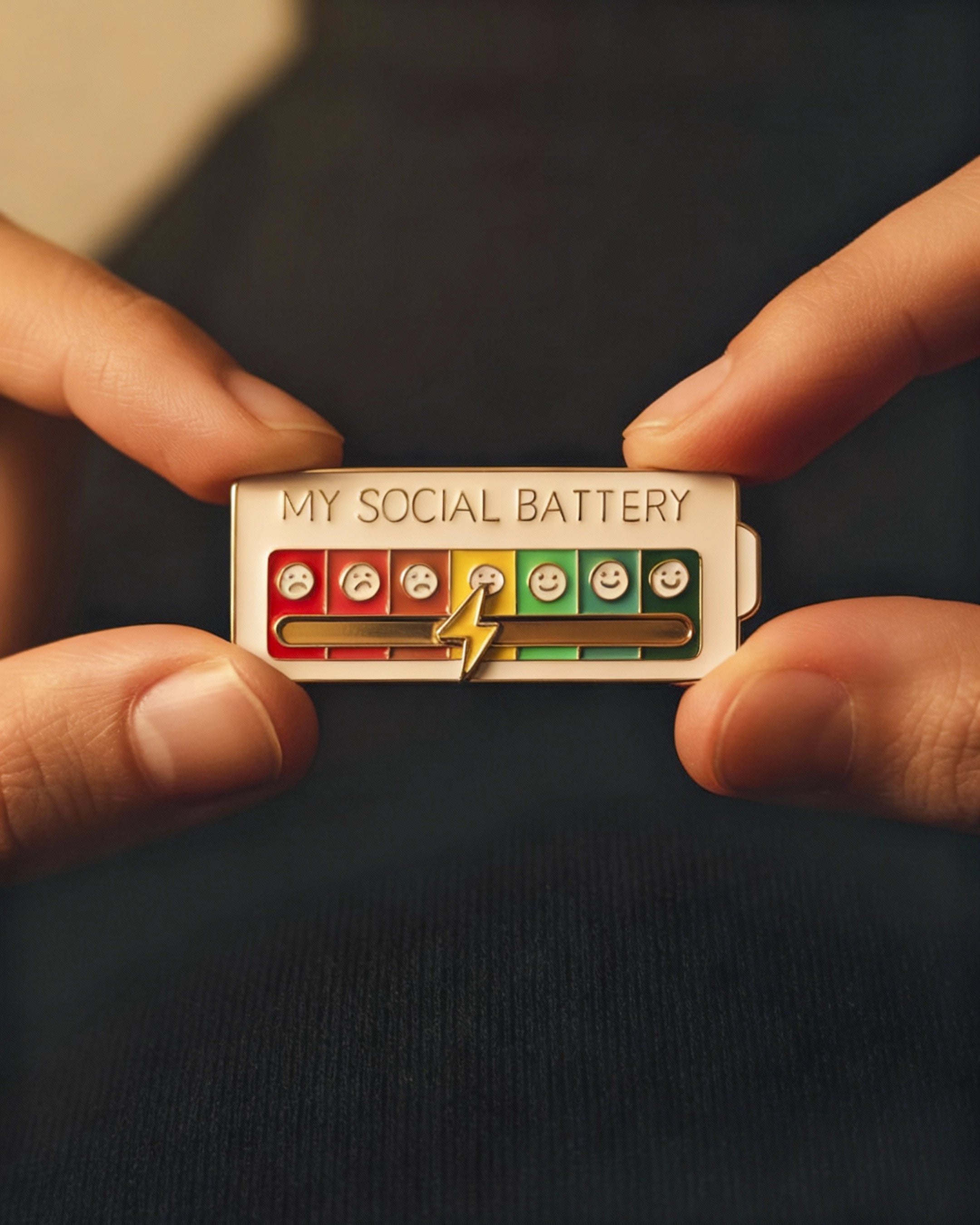 Pin My Social Battery