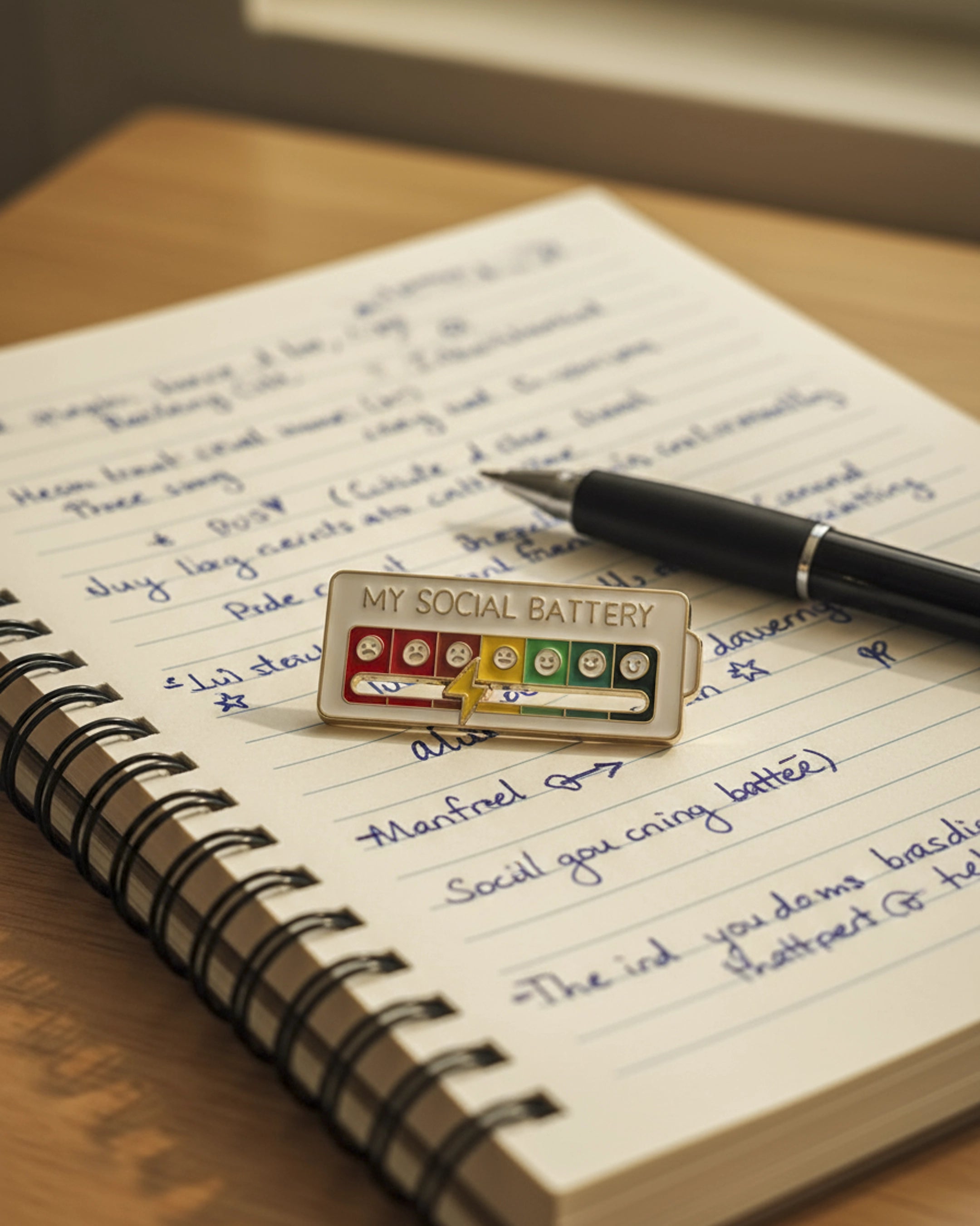 Pin My Social Battery