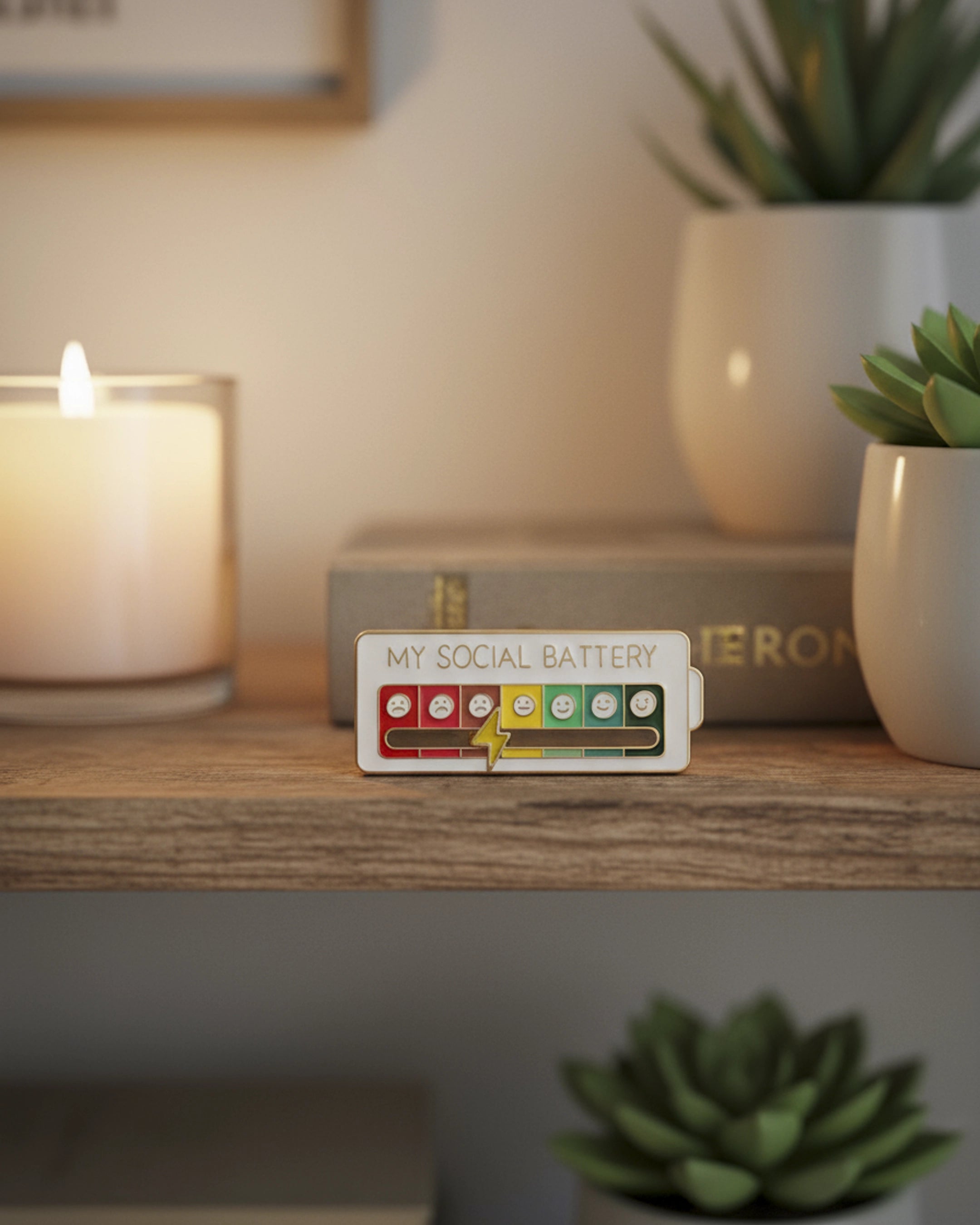 Pin My Social Battery