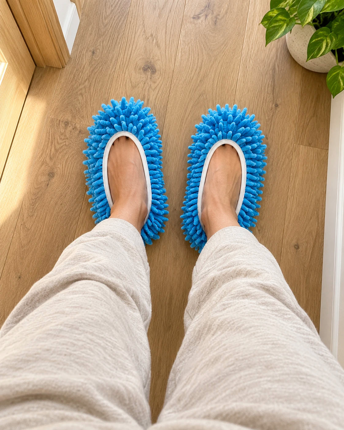 Pantuflas Limpia Pisos – Paso a Paso