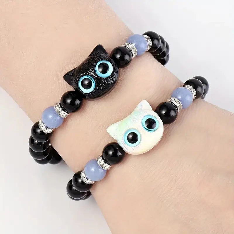Pulseras Chimuelo & Furia Luminosa – Dúo Brillante