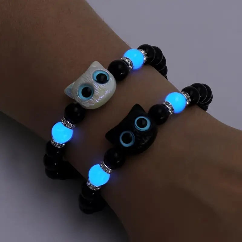 Pulseras Chimuelo & Furia Luminosa – Dúo Brillante