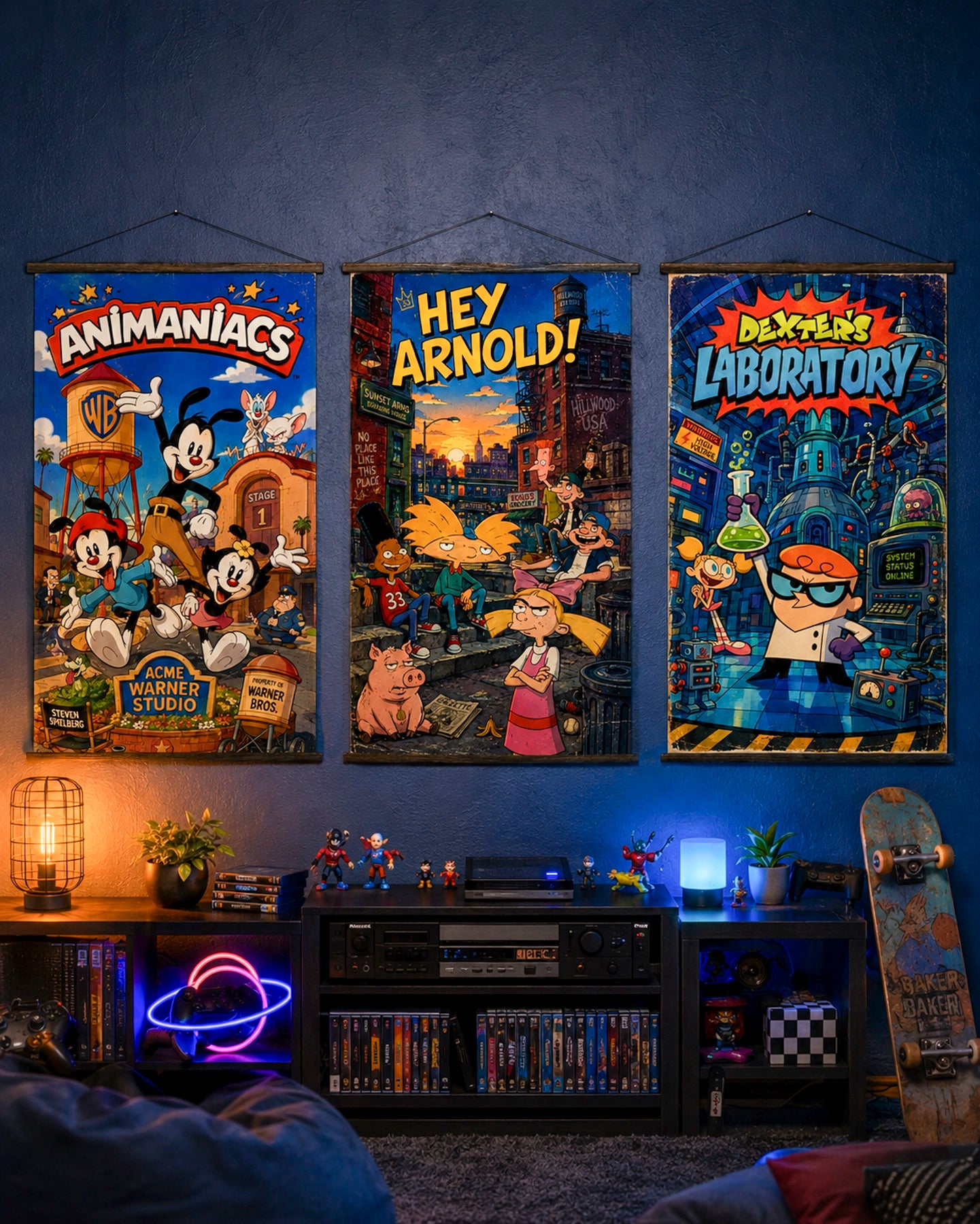 Posters Caricaturas – Clásicos Noventeros