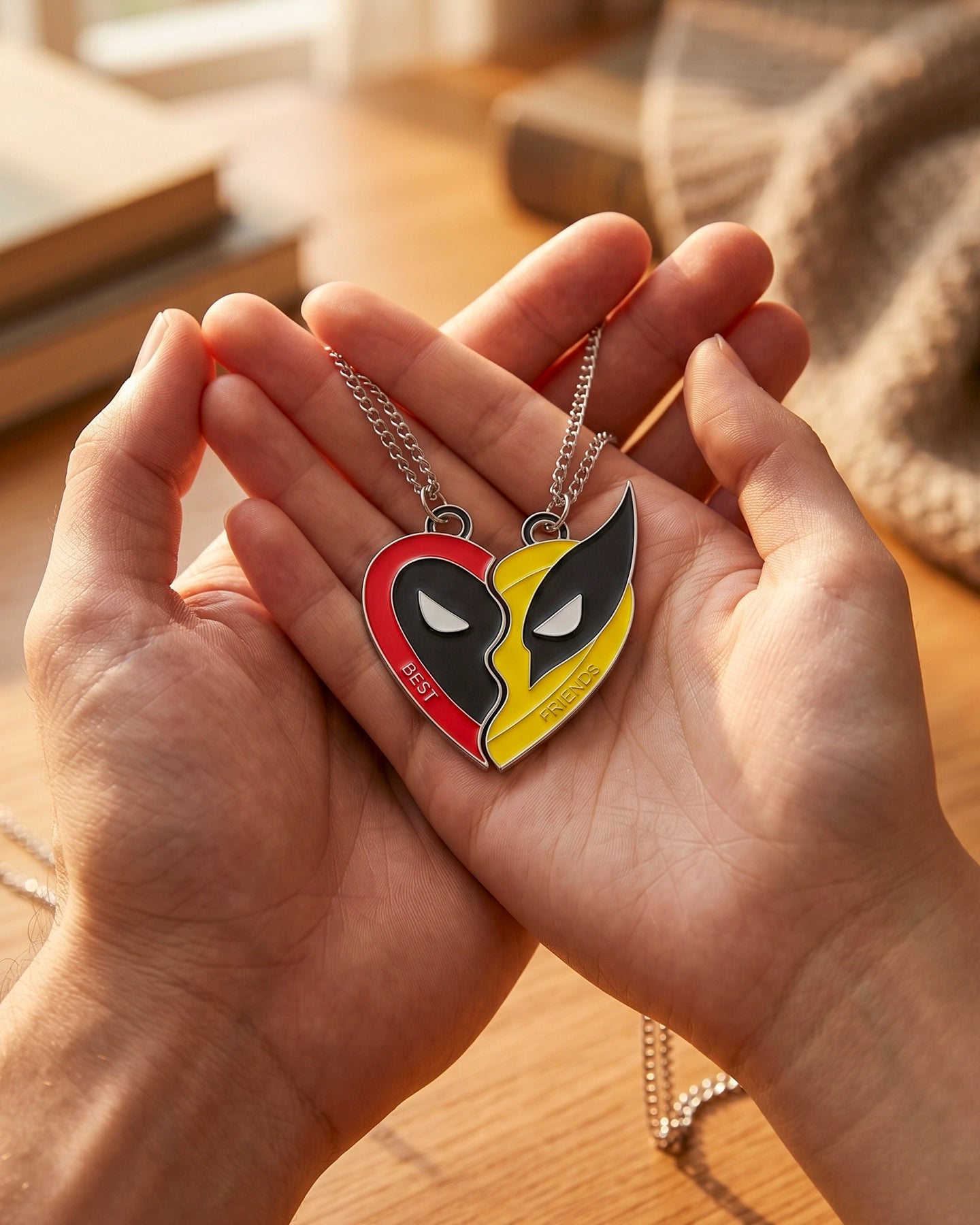 Collares Deadpool x Wolverine - Edición Dúo Antihéroes