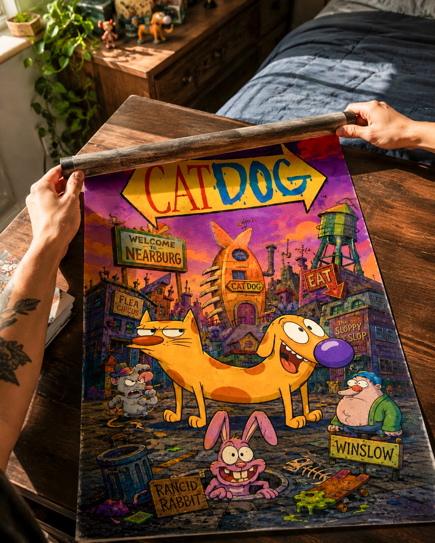 Posters Caricaturas – Clásicos Noventeros