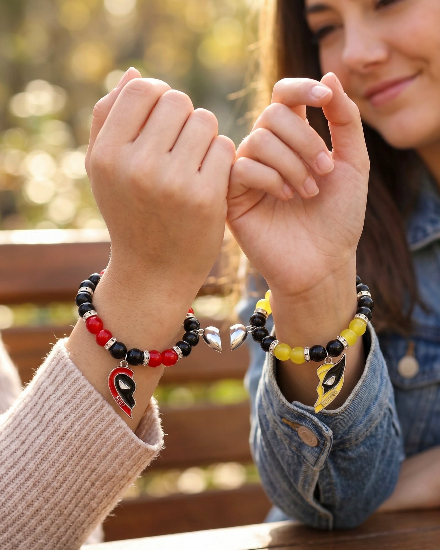 Pulseras Deadpool x Wolverine para Mejores Amigos