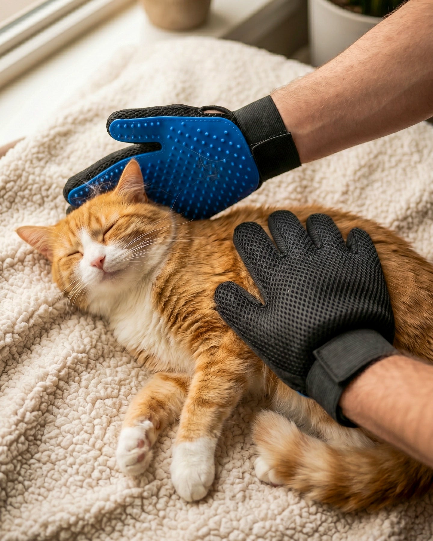 Guantes Cepillo para Mascotas