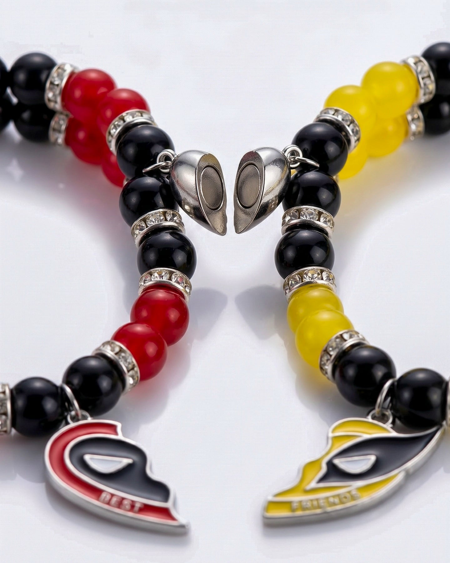 Pulseras Deadpool x Wolverine para Mejores Amigos