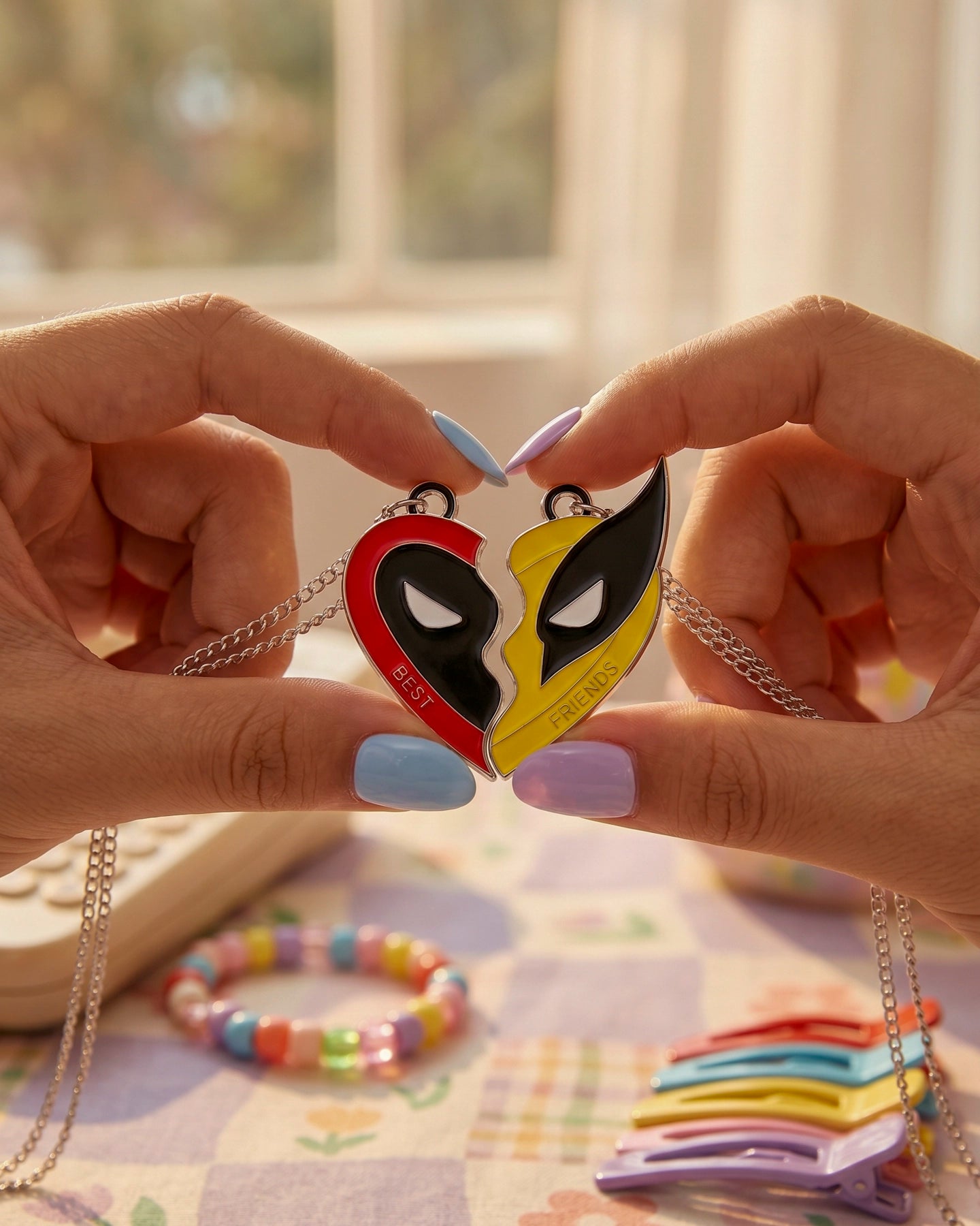 Collares Deadpool x Wolverine - Edición Dúo Antihéroes