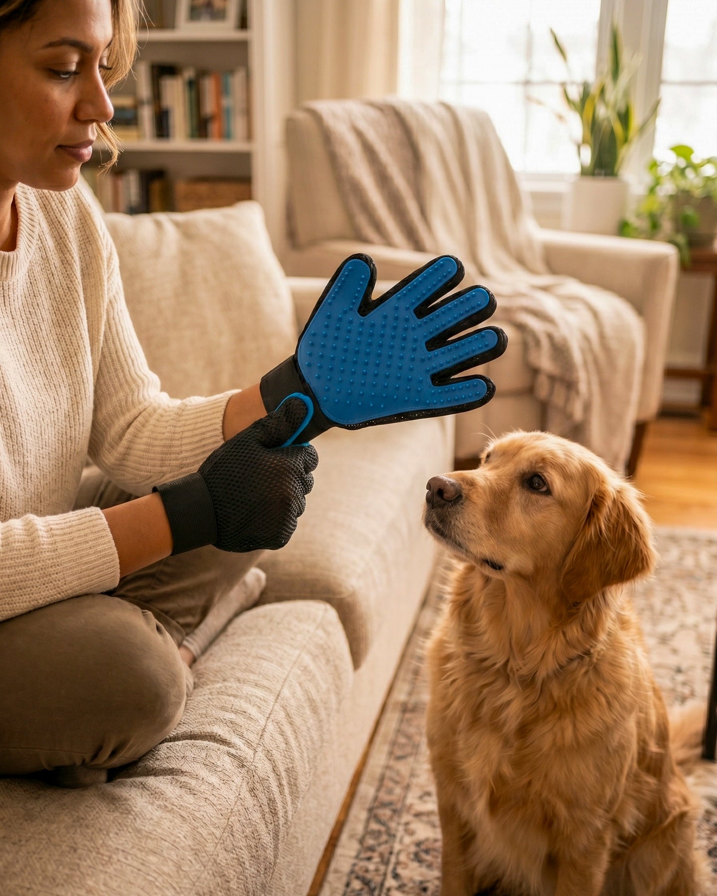 Guantes Cepillo para Mascotas