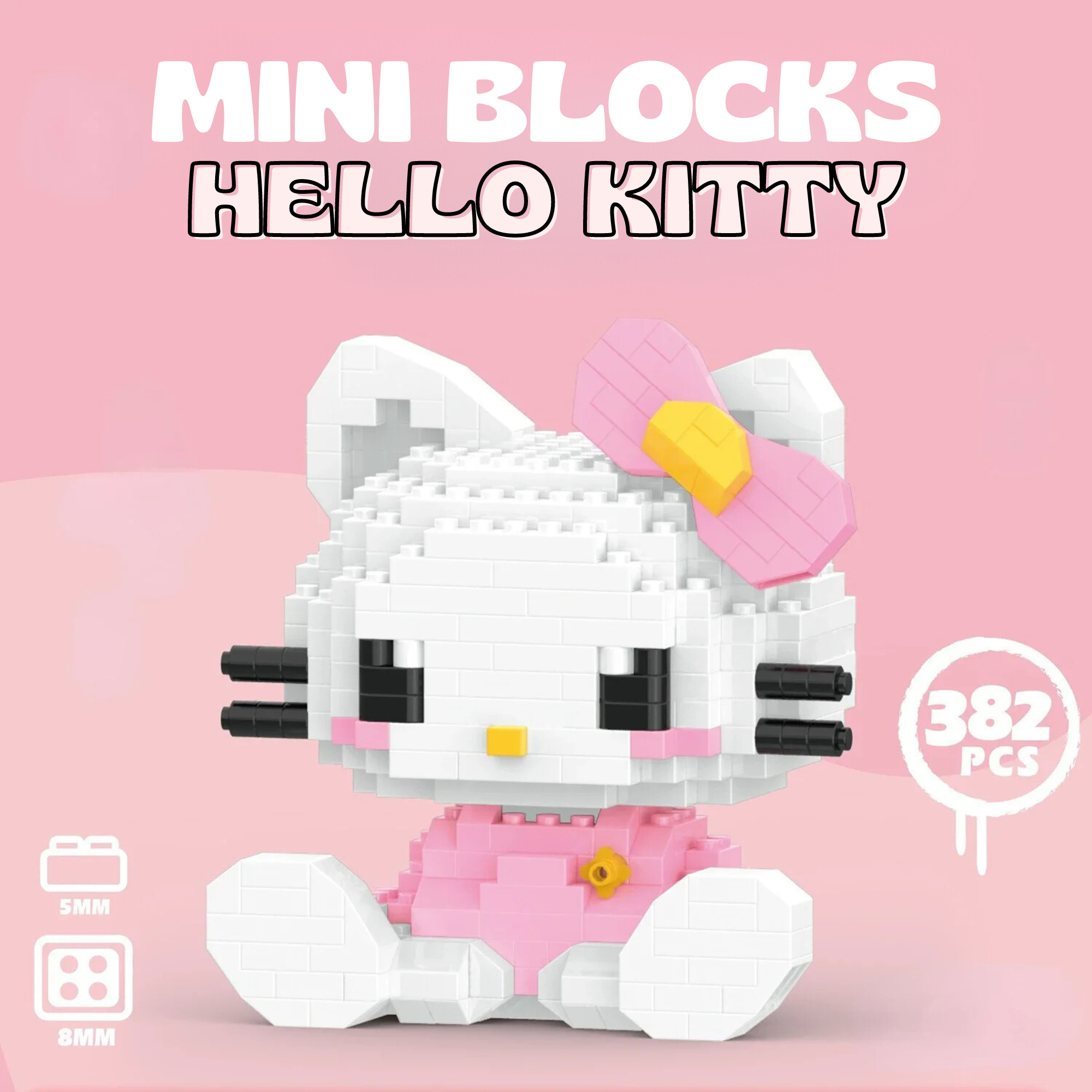 Miniblocks Kuromi y My Melody