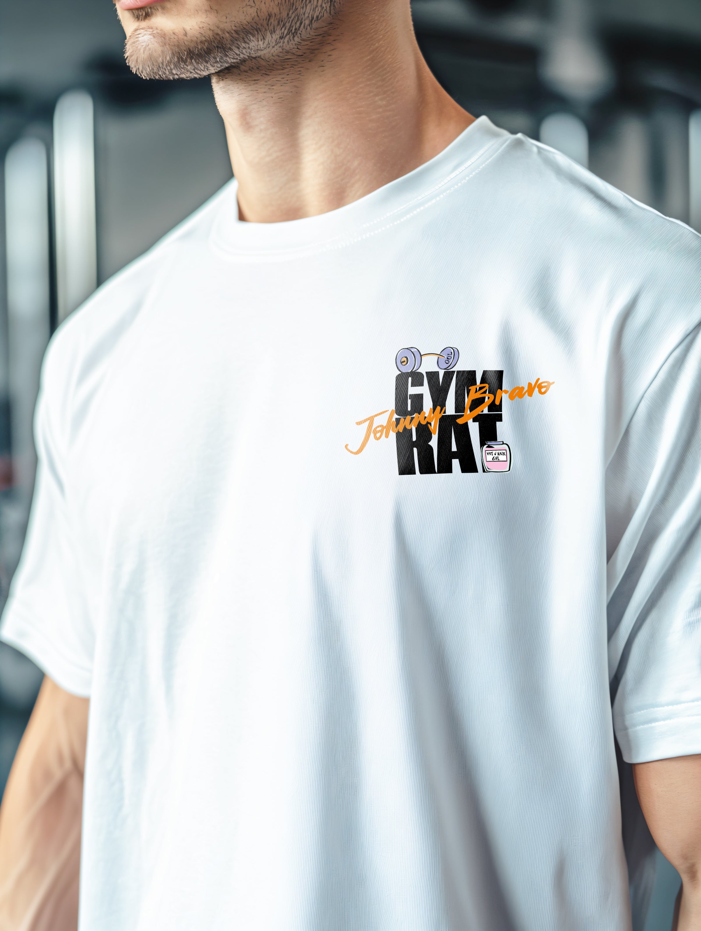 T-Shirt Gym Rat Johnny Bravo