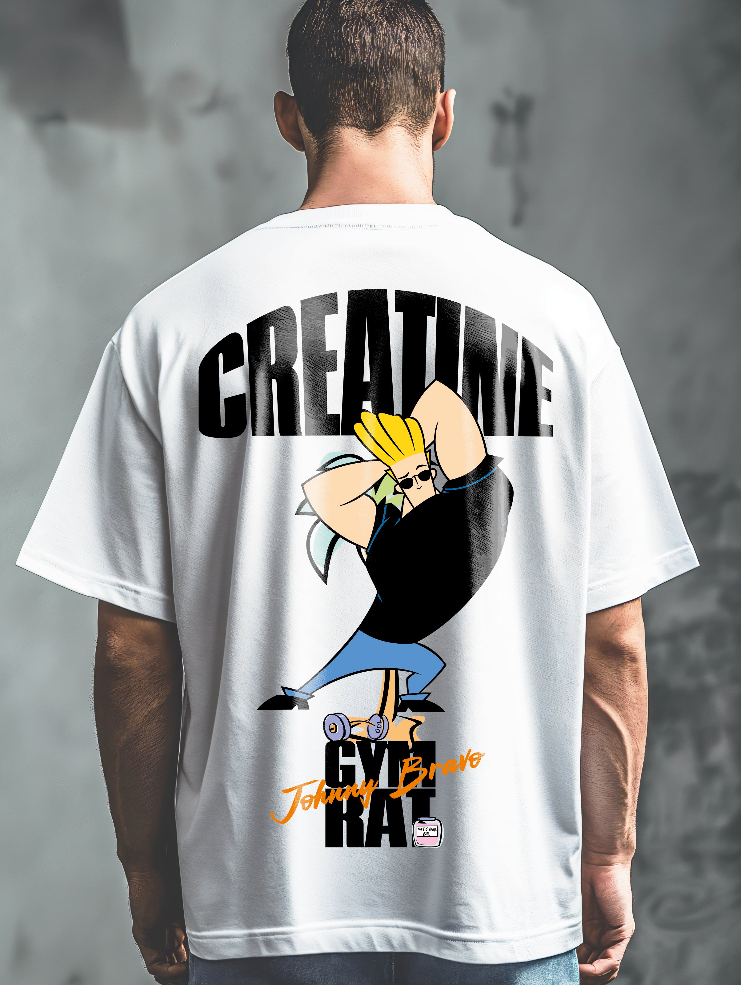T-Shirt Gym Rat Johnny Bravo
