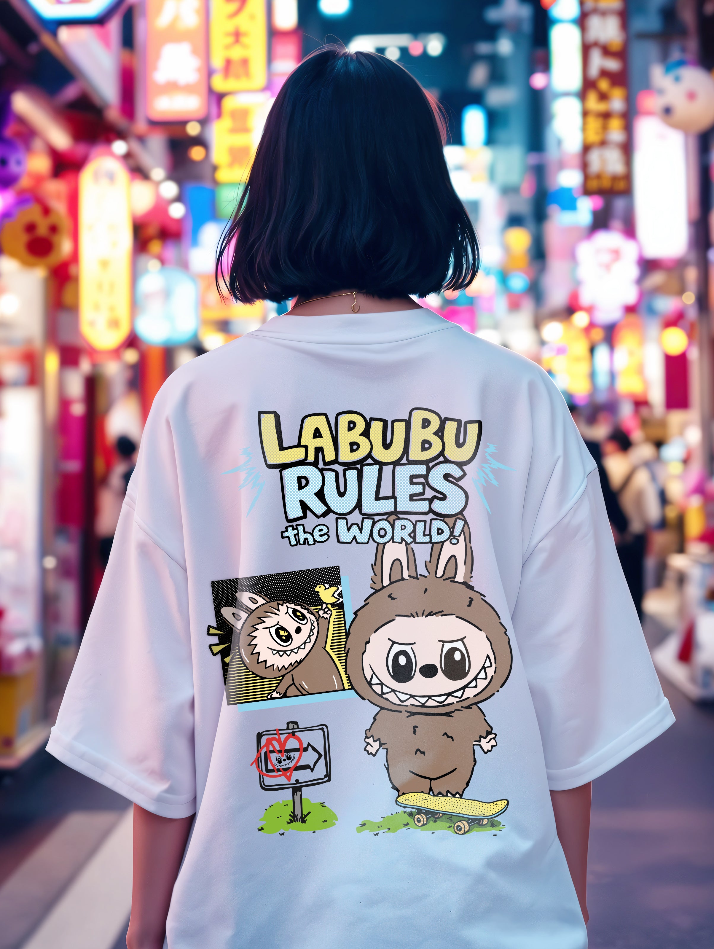 T-Shirt Labubu Rules the World