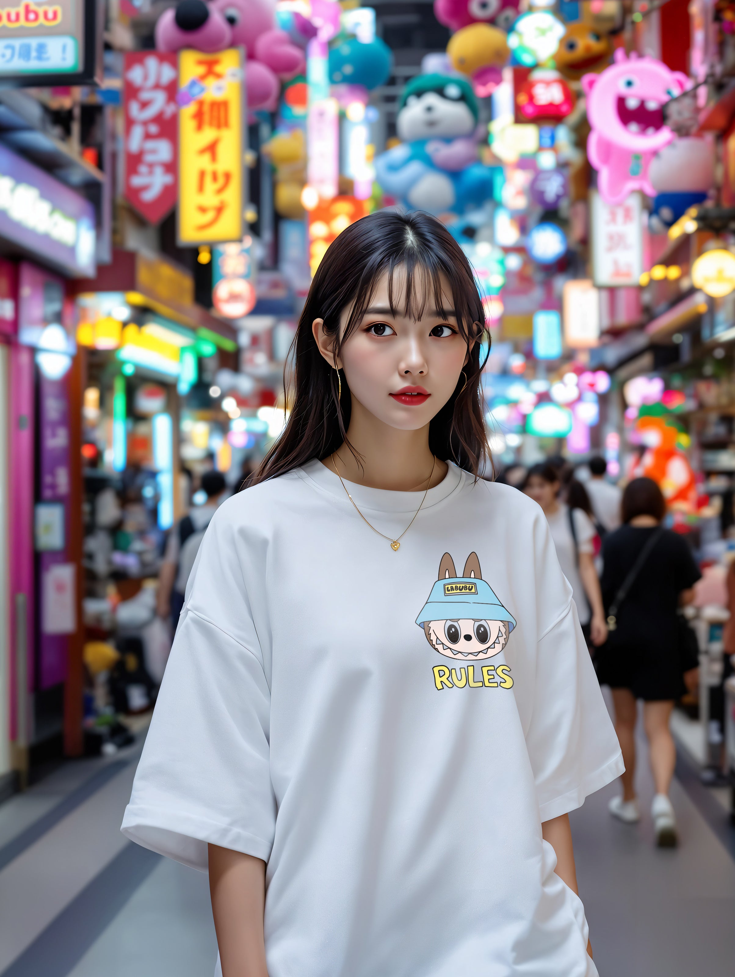 T-Shirt Labubu Rules the World