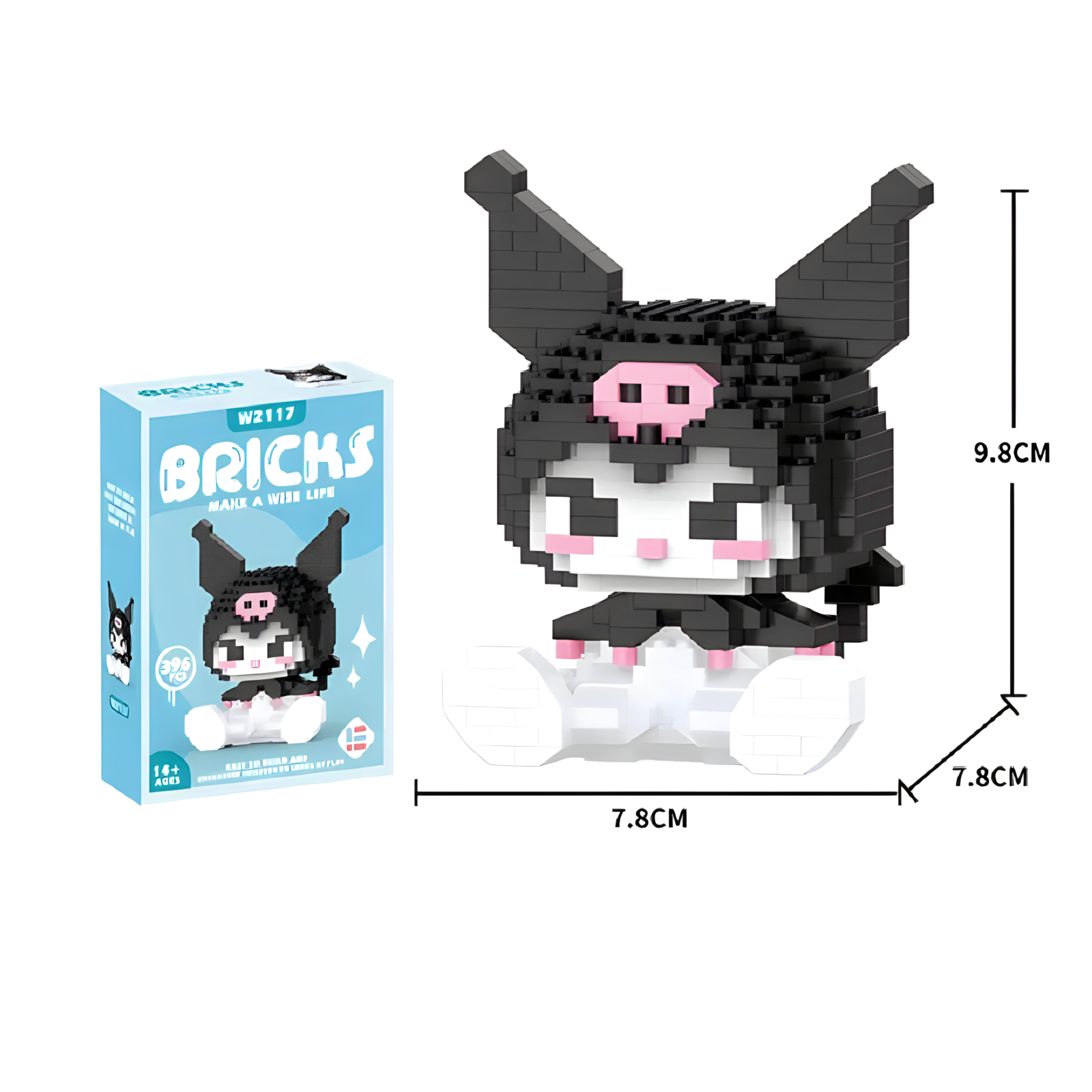 Miniblocks Kuromi y My Melody