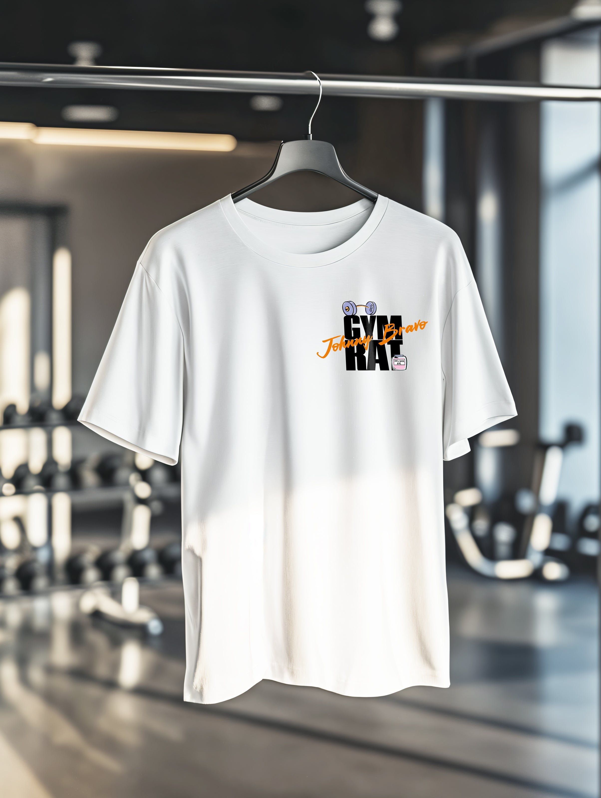 T-Shirt Gym Rat Johnny Bravo