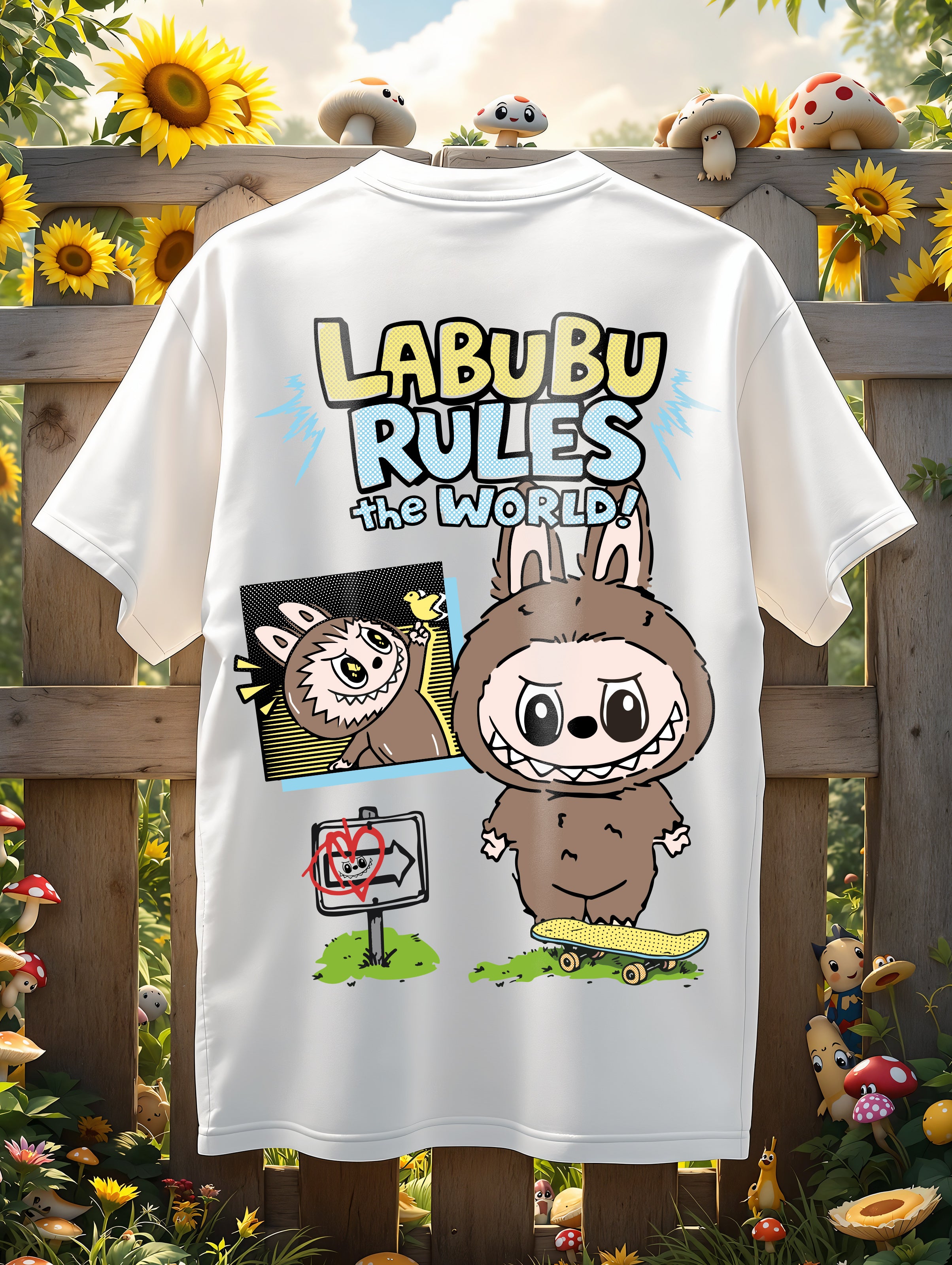 T-Shirt Labubu Rules the World