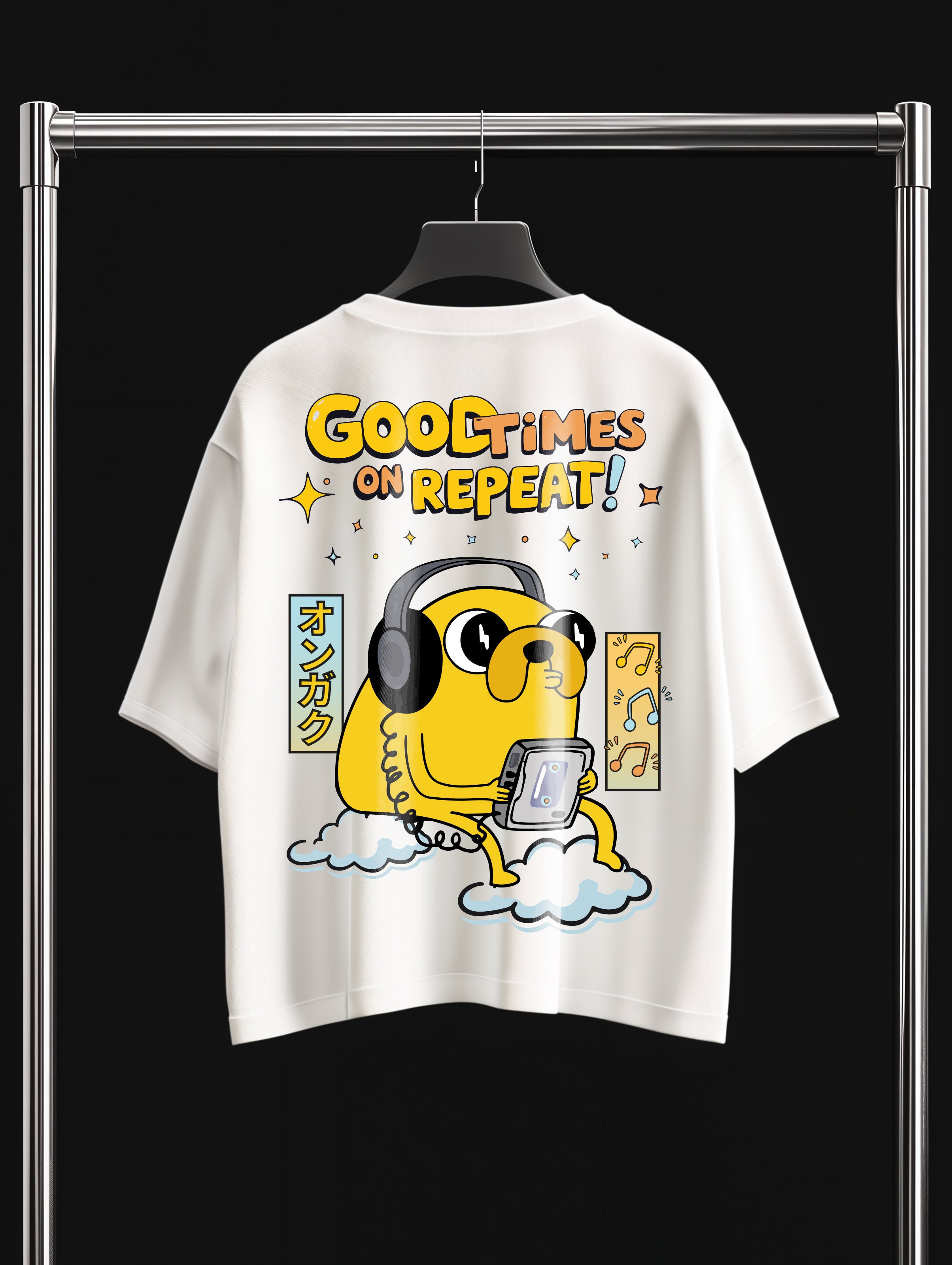 T-Shirt Jake Good Times on Repeat