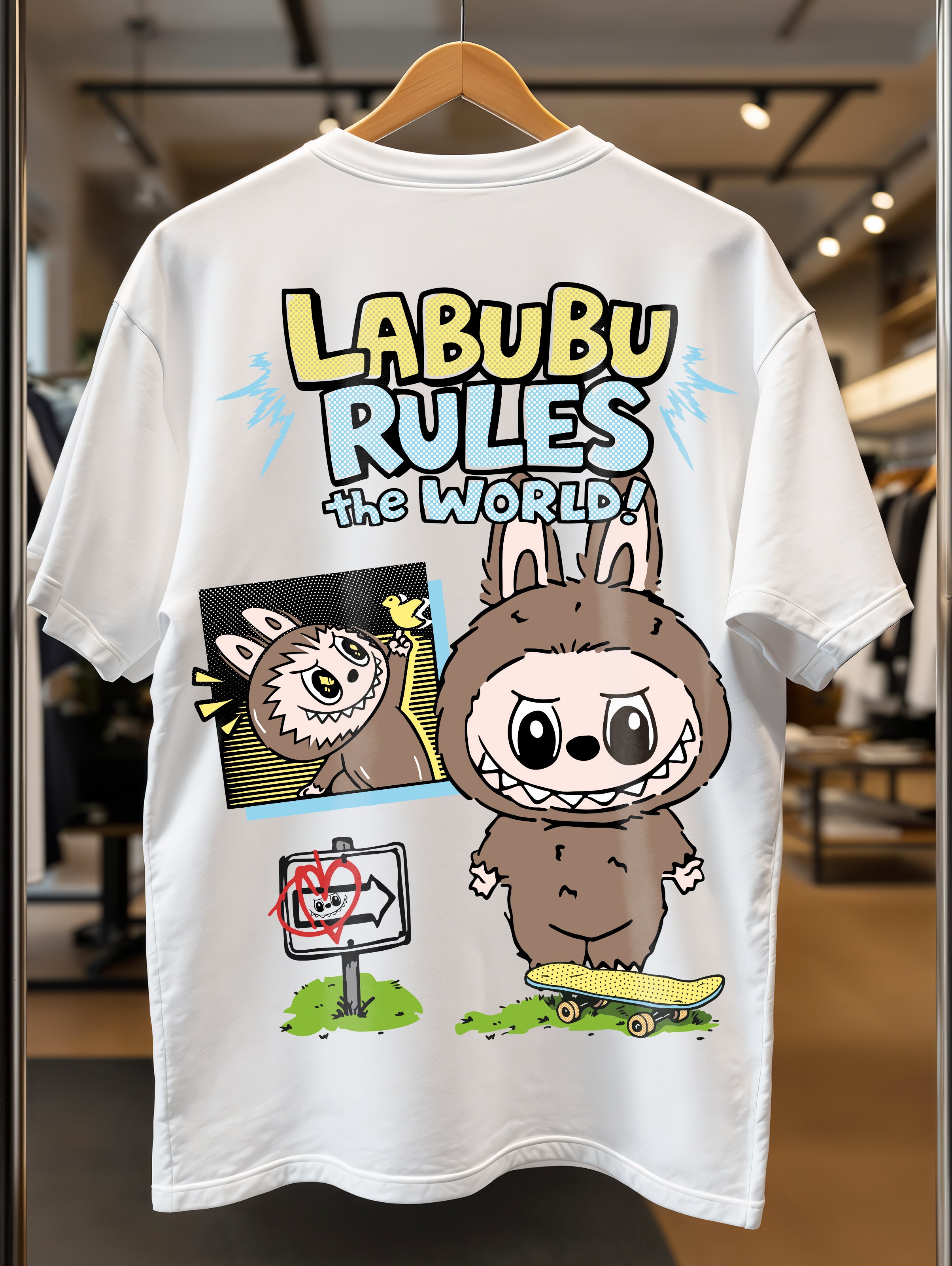 T-Shirt Labubu Rules the World