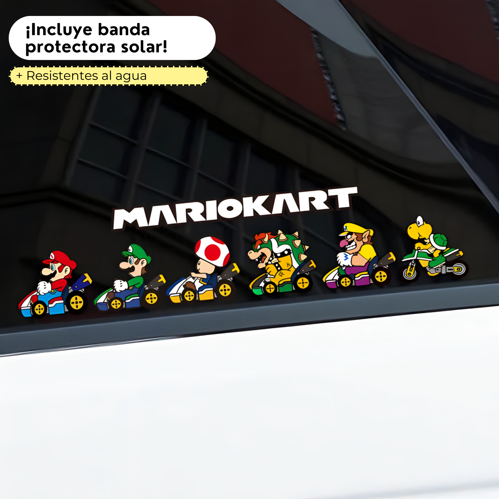 Sticker de Mario Kart
