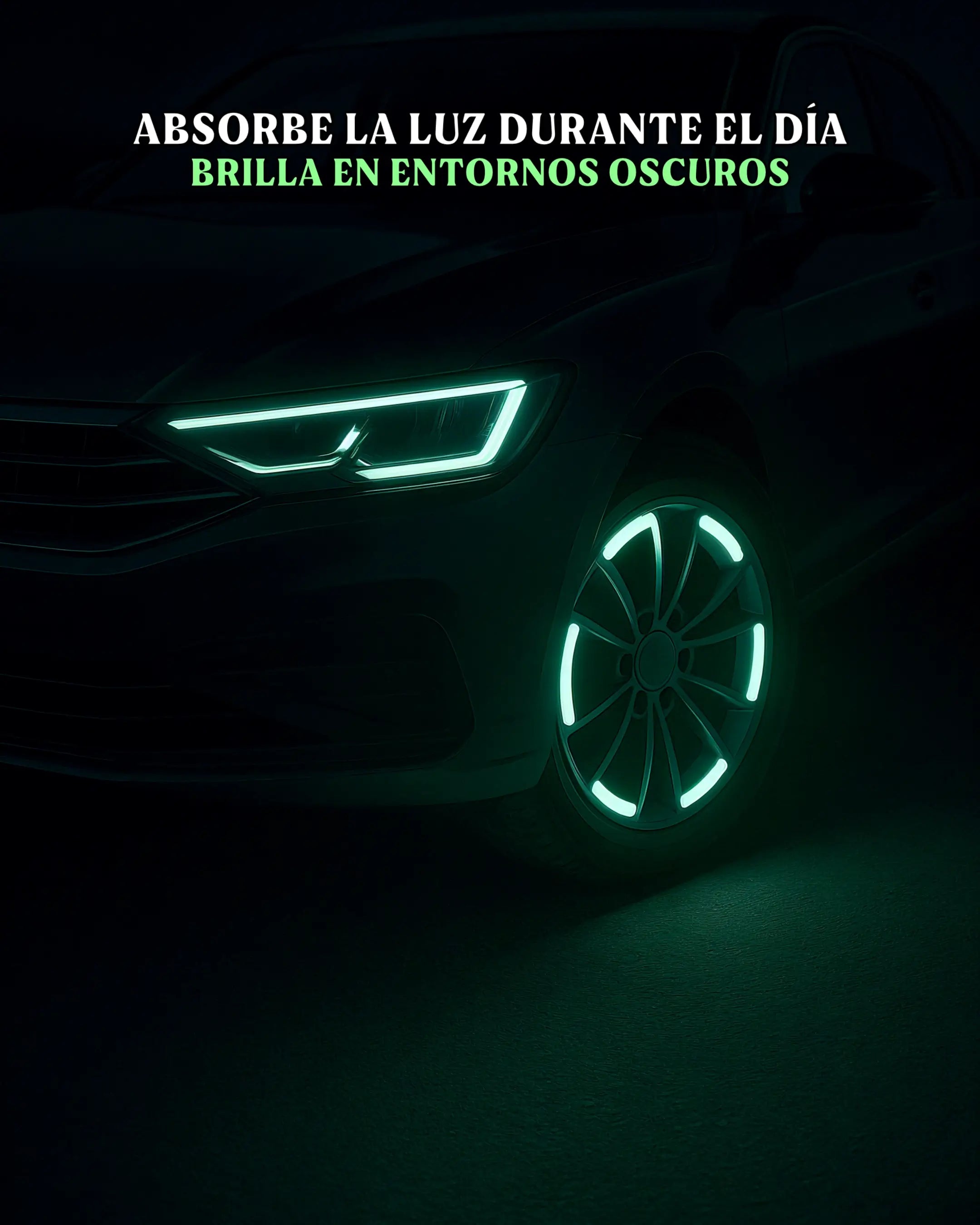 GlowRoll – Tiras Luminiscentes para Llantas