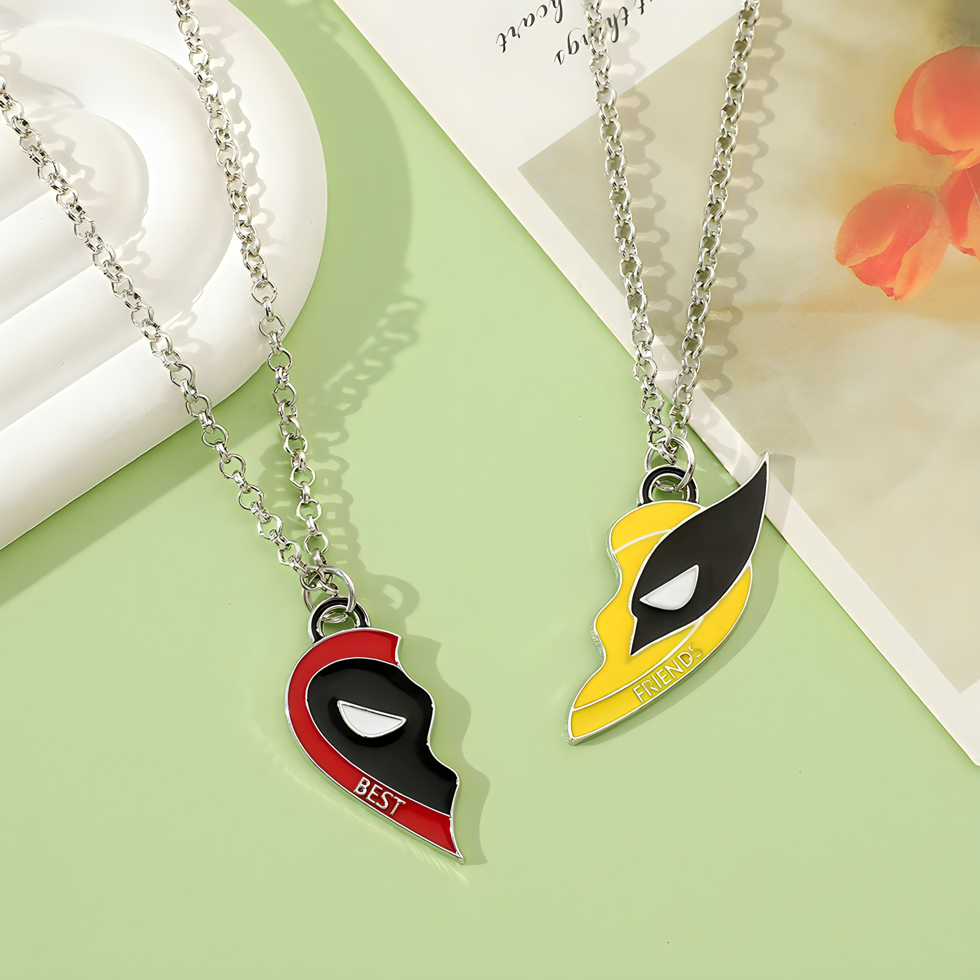 Collares Deadpool x Wolverine
